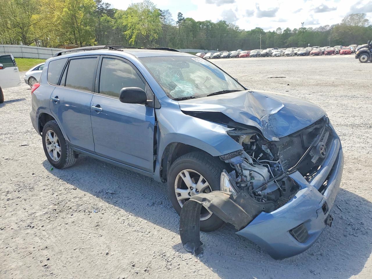 2012 Toyota Rav4 Base Blue vin: JTMZF4DV1CD032780