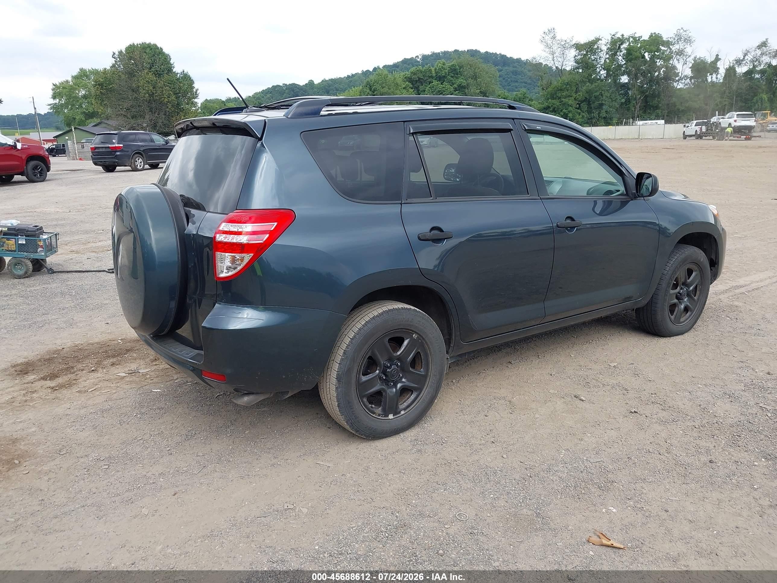 2010 Toyota Rav4   Blue vin: JTMZF4DV2A5019298