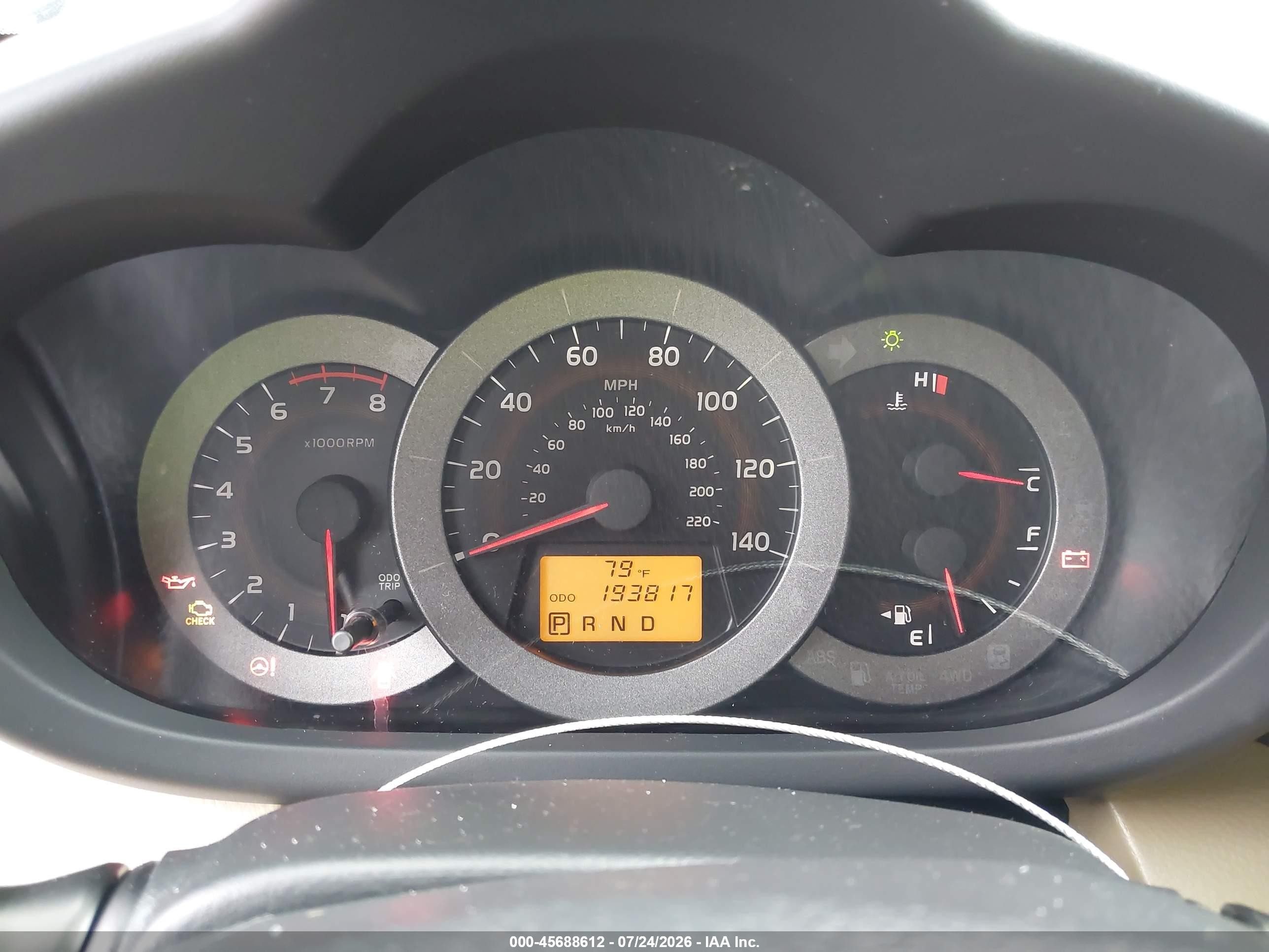2010 Toyota Rav4   Blue vin: JTMZF4DV2A5019298