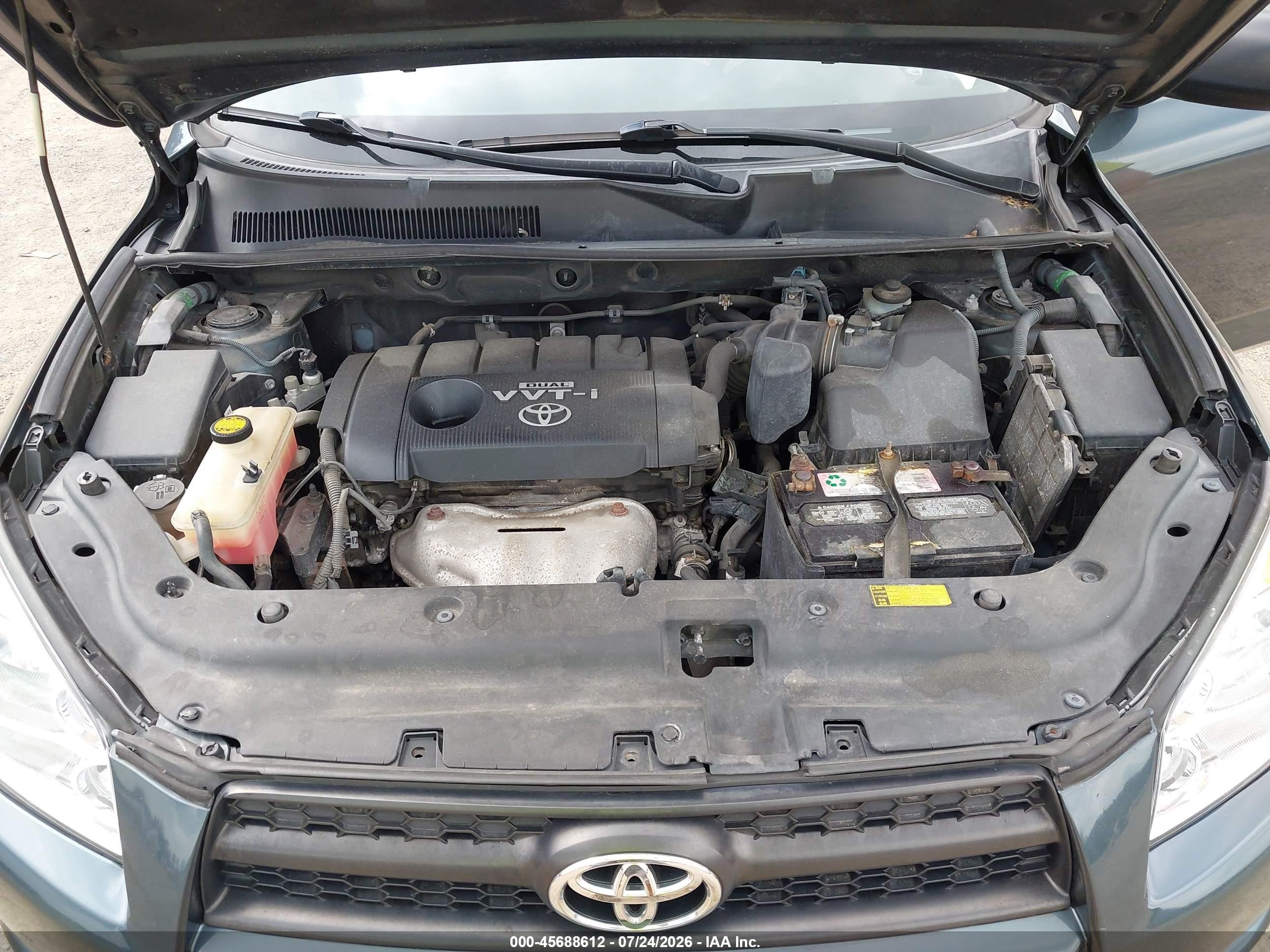 2010 Toyota Rav4   Blue vin: JTMZF4DV2A5019298