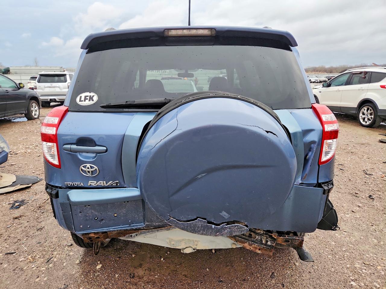 2010 Toyota Rav4 Base Blue vin: JTMZF4DV2AD019842