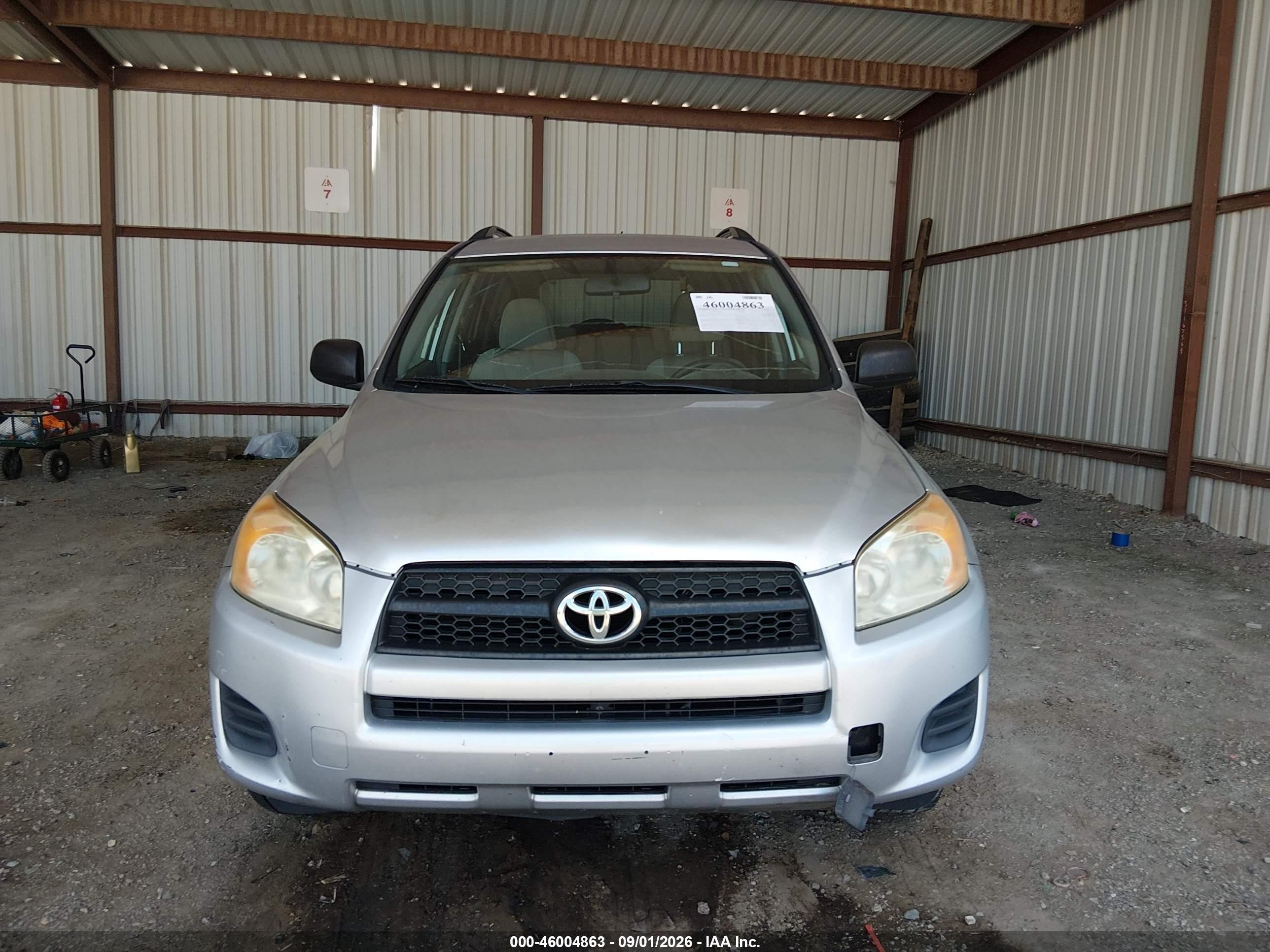 2010 Toyota Rav4   Silver vin: JTMZF4DV2AD024930