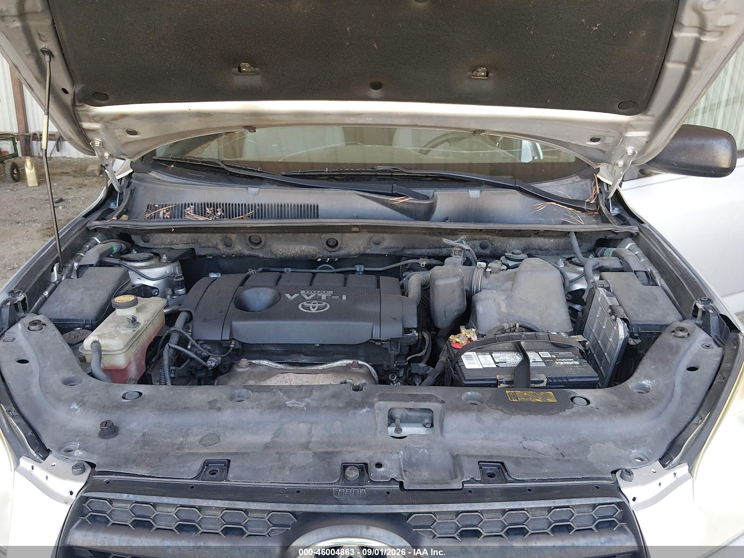 2010 Toyota Rav4   Silver vin: JTMZF4DV2AD024930