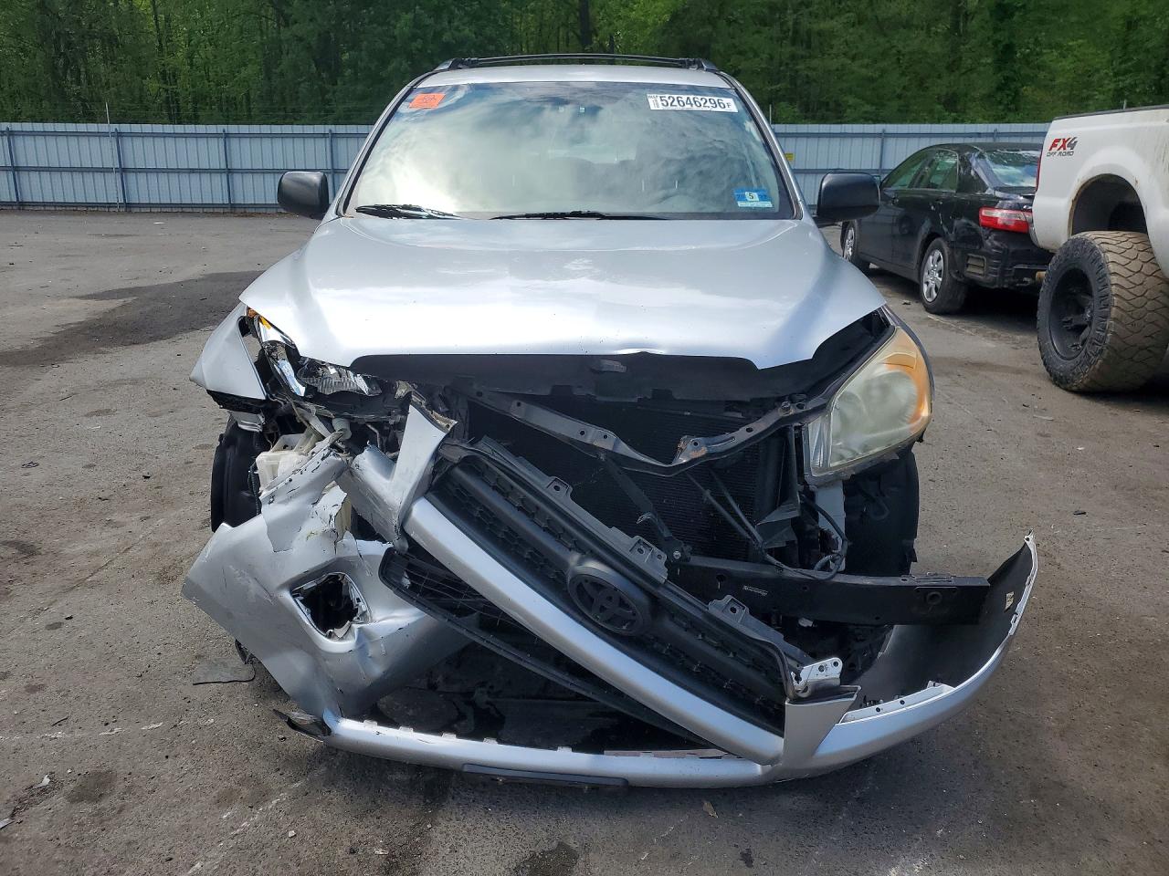 2010 Toyota Rav4 Base Silver vin: JTMZF4DV2AD028864