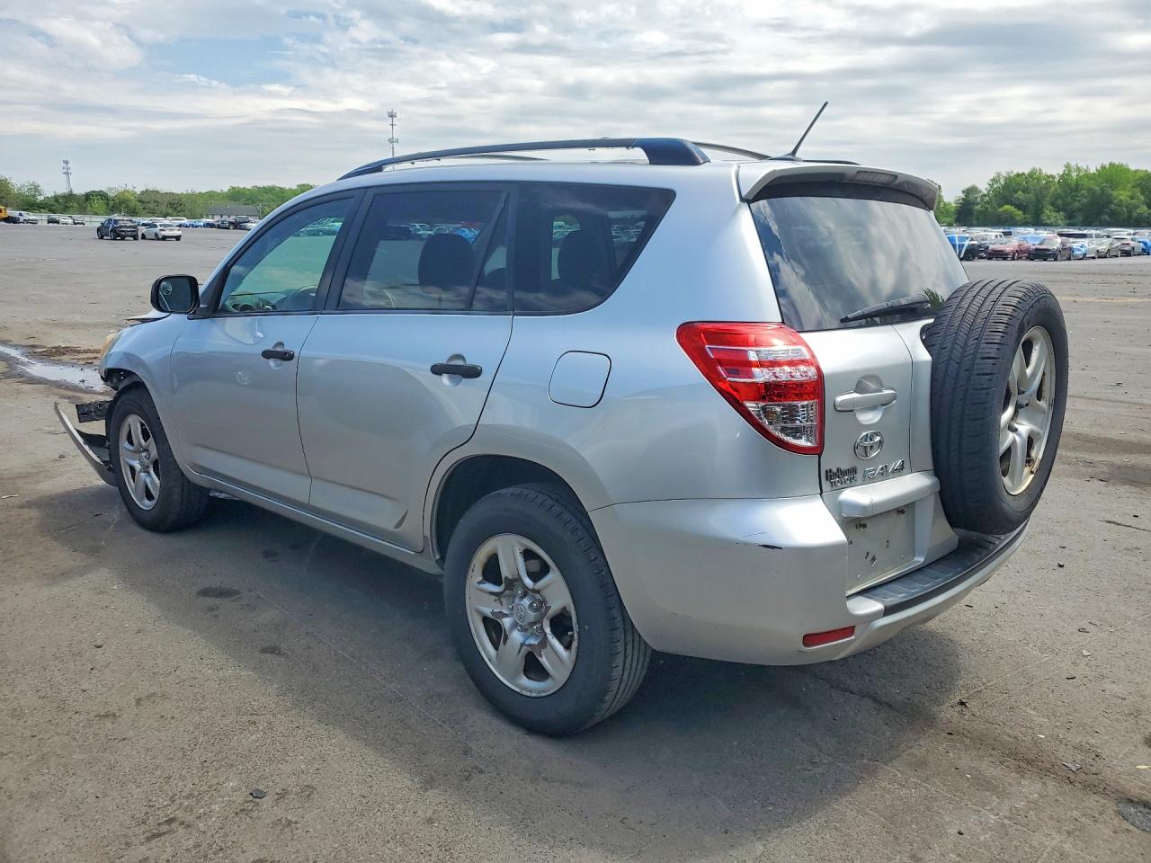 2010 Toyota Rav4 Base Silver vin: JTMZF4DV2AD028864