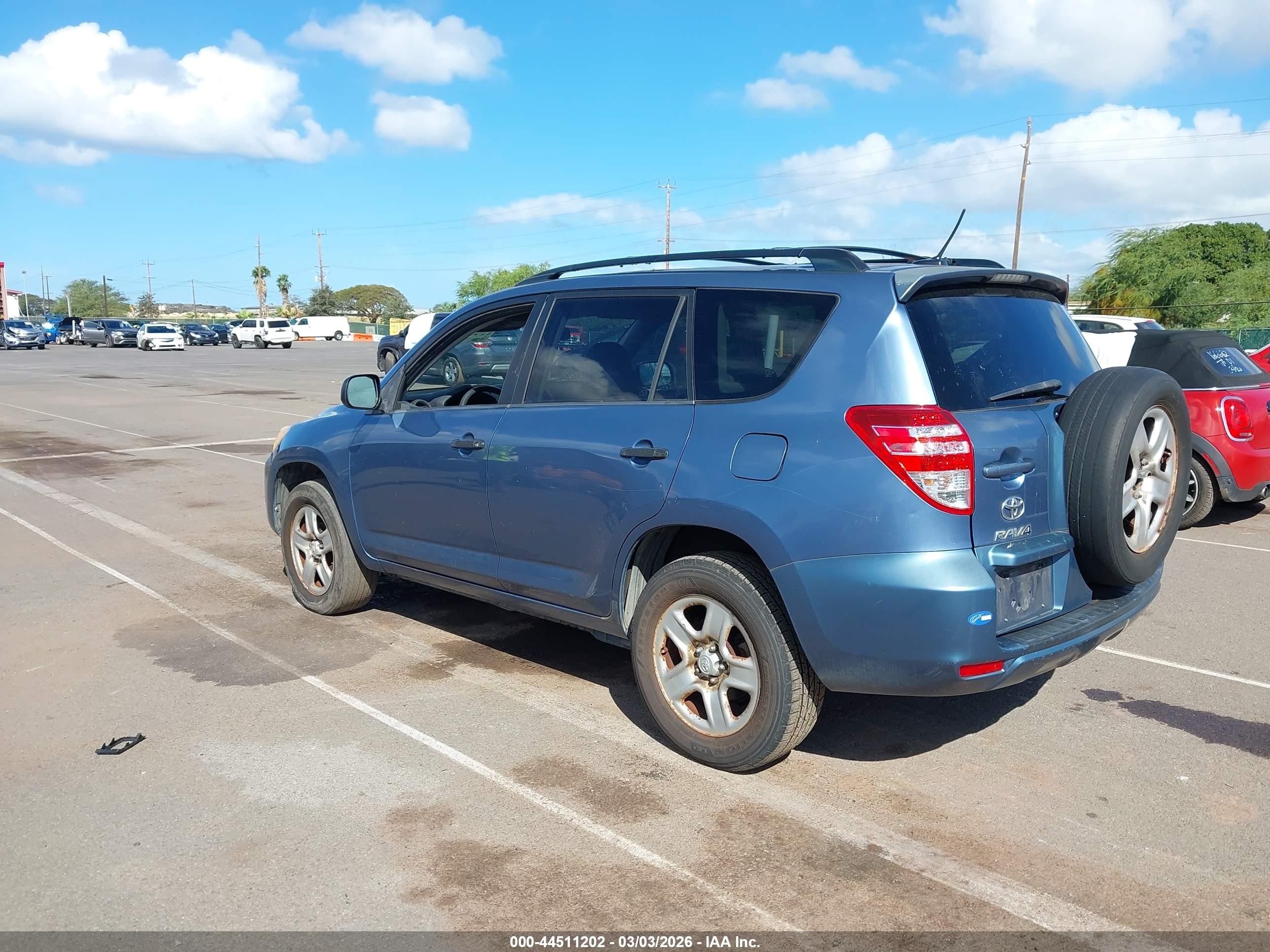 2011 Toyota Rav4   Blue vin: JTMZF4DV2B5035504
