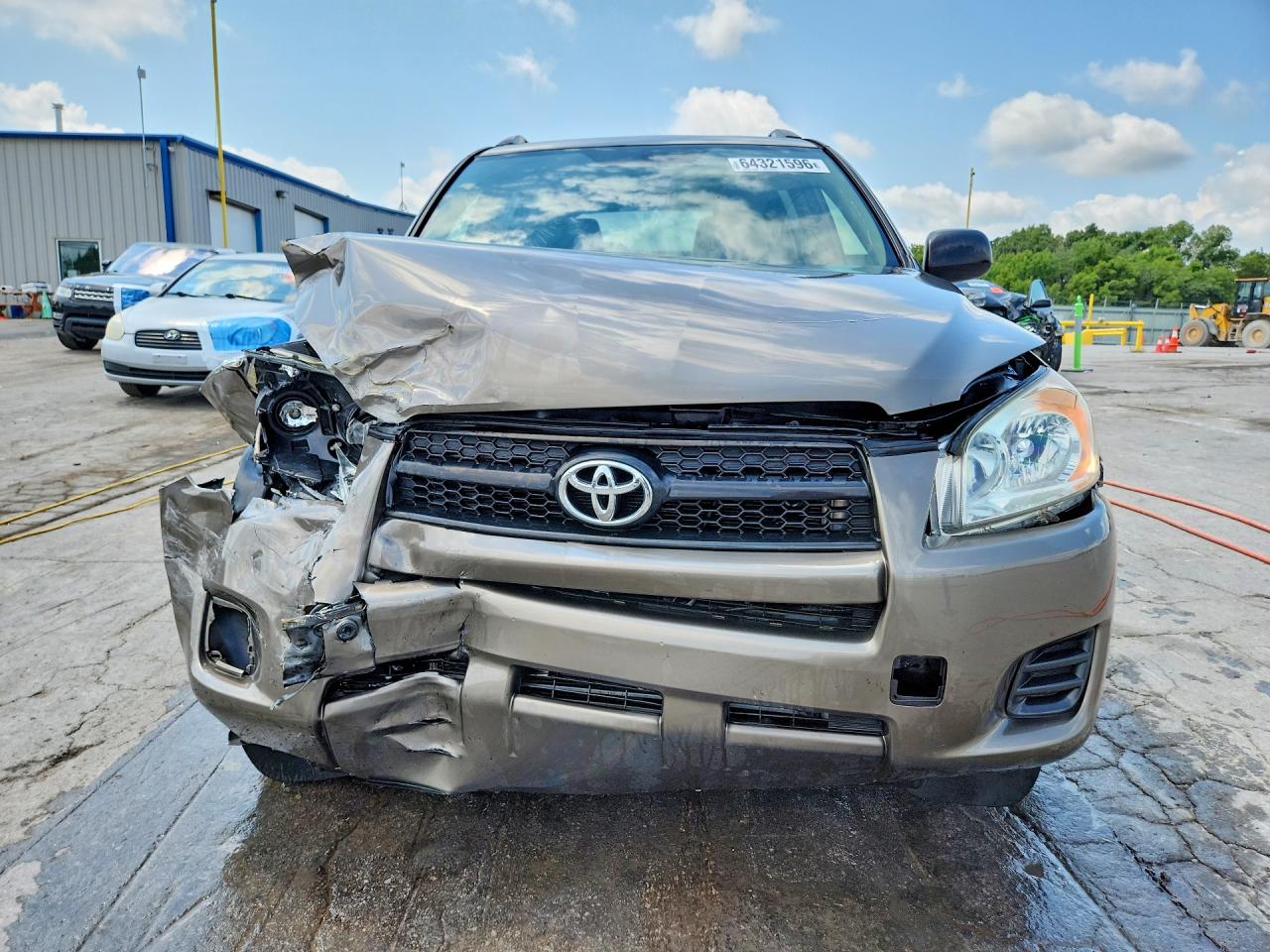 2012 Toyota Rav4 Base Tan vin: JTMZF4DV2C5045760