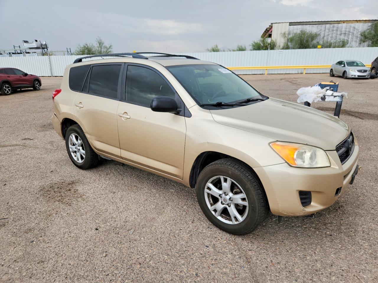 2012 Toyota Rav4 Base Желто-коричневый vin: JTMZF4DV2C5046827