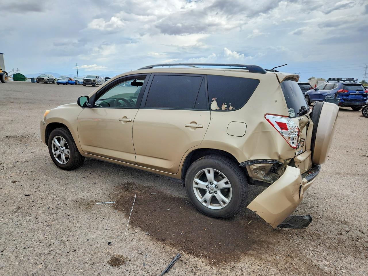 2012 Toyota Rav4 Base Желто-коричневый vin: JTMZF4DV2C5046827