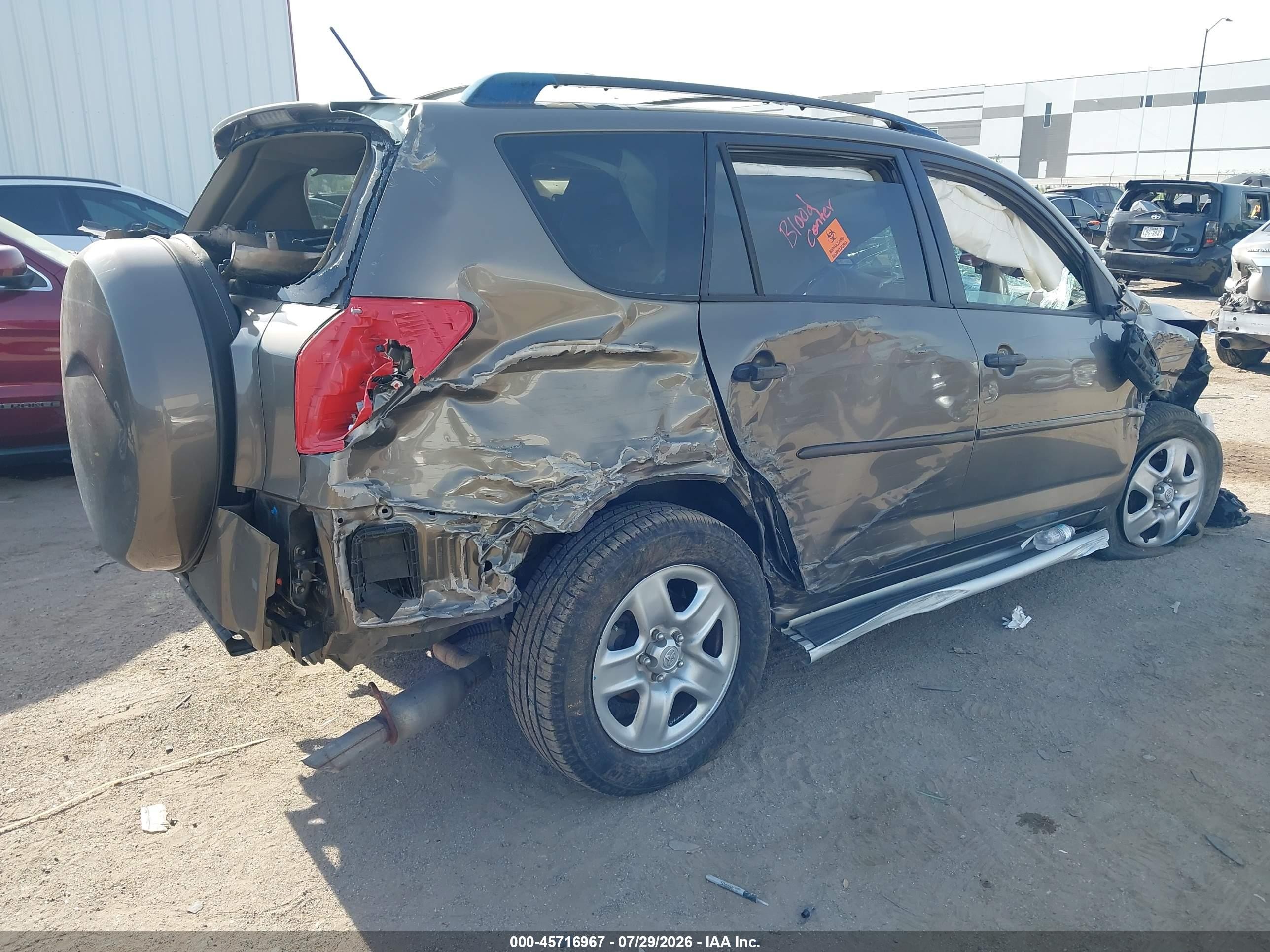 2010 Toyota Rav4   Gray vin: JTMZF4DV3A5020024