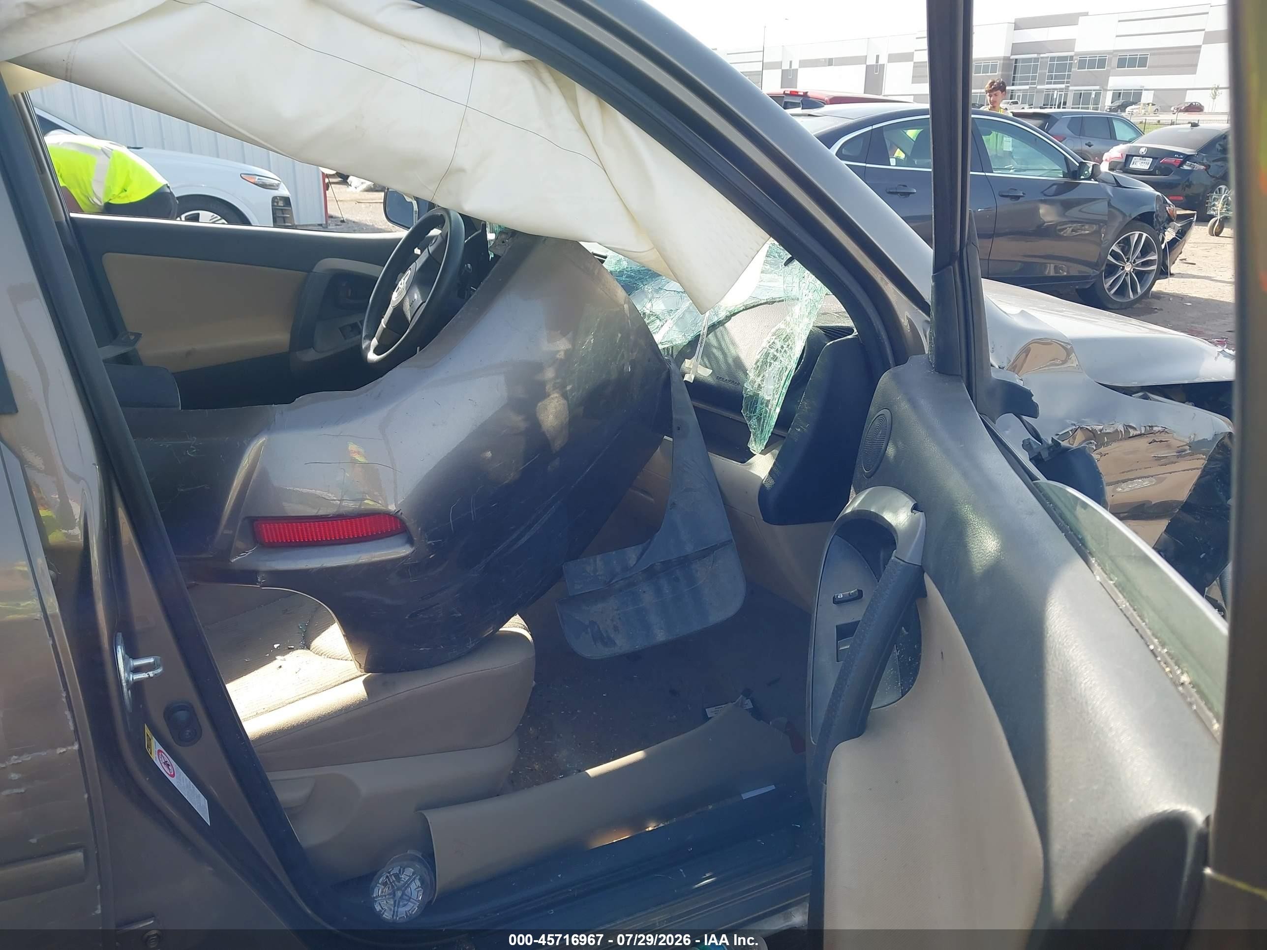 2010 Toyota Rav4   Gray vin: JTMZF4DV3A5020024
