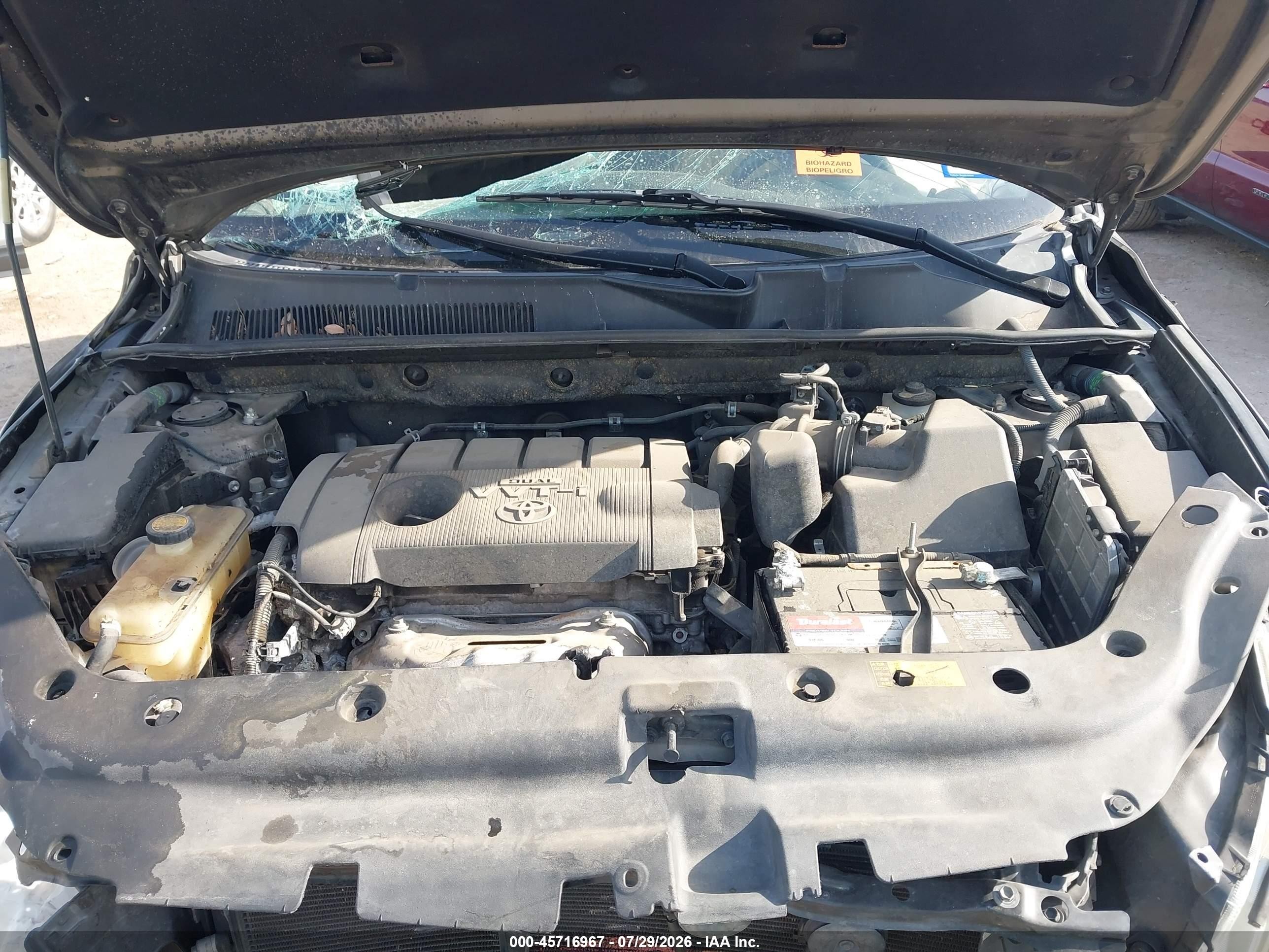 2010 Toyota Rav4   Gray vin: JTMZF4DV3A5020024