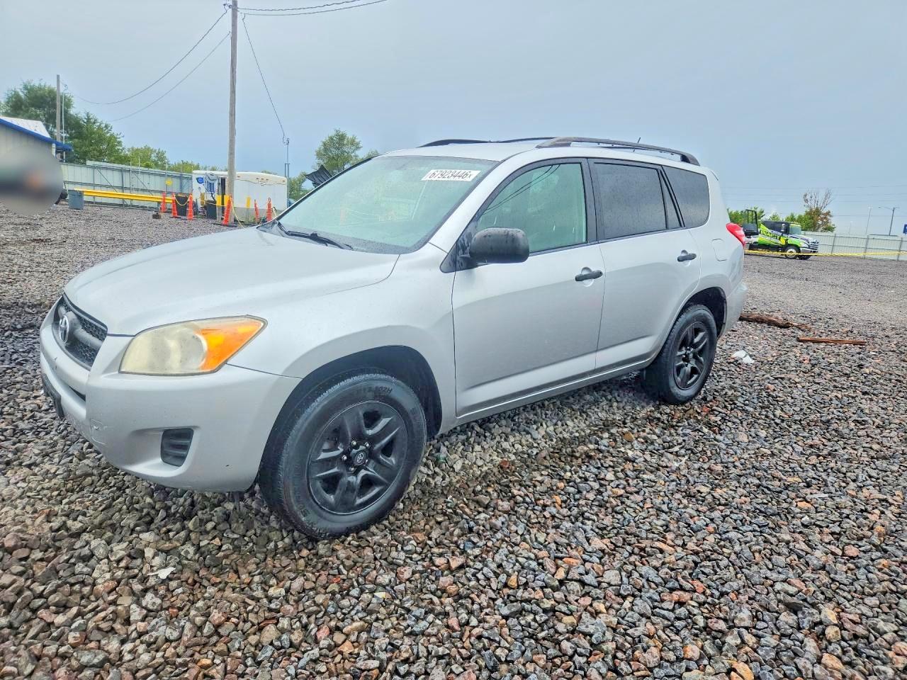 2010 Toyota Rav4 Base Silver vin: JTMZF4DV3AD024967