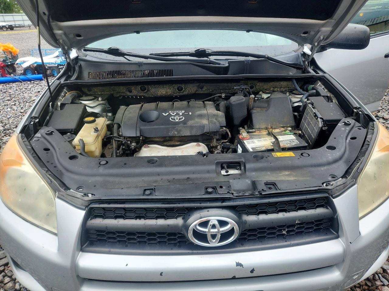 2010 Toyota Rav4 Base Silver vin: JTMZF4DV3AD024967