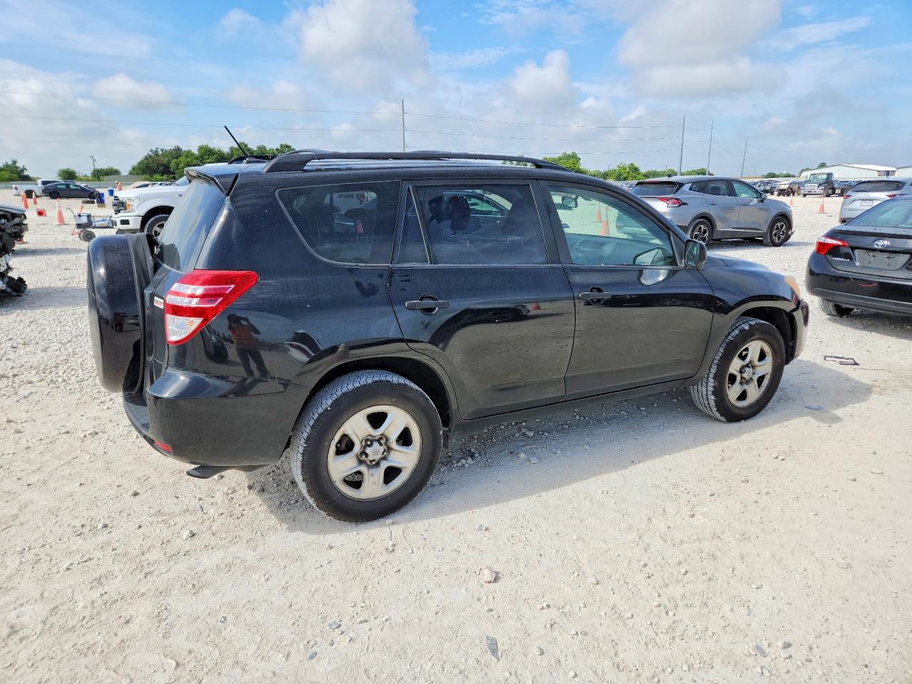2011 Toyota Rav4 Base Black vin: JTMZF4DV3B5039805