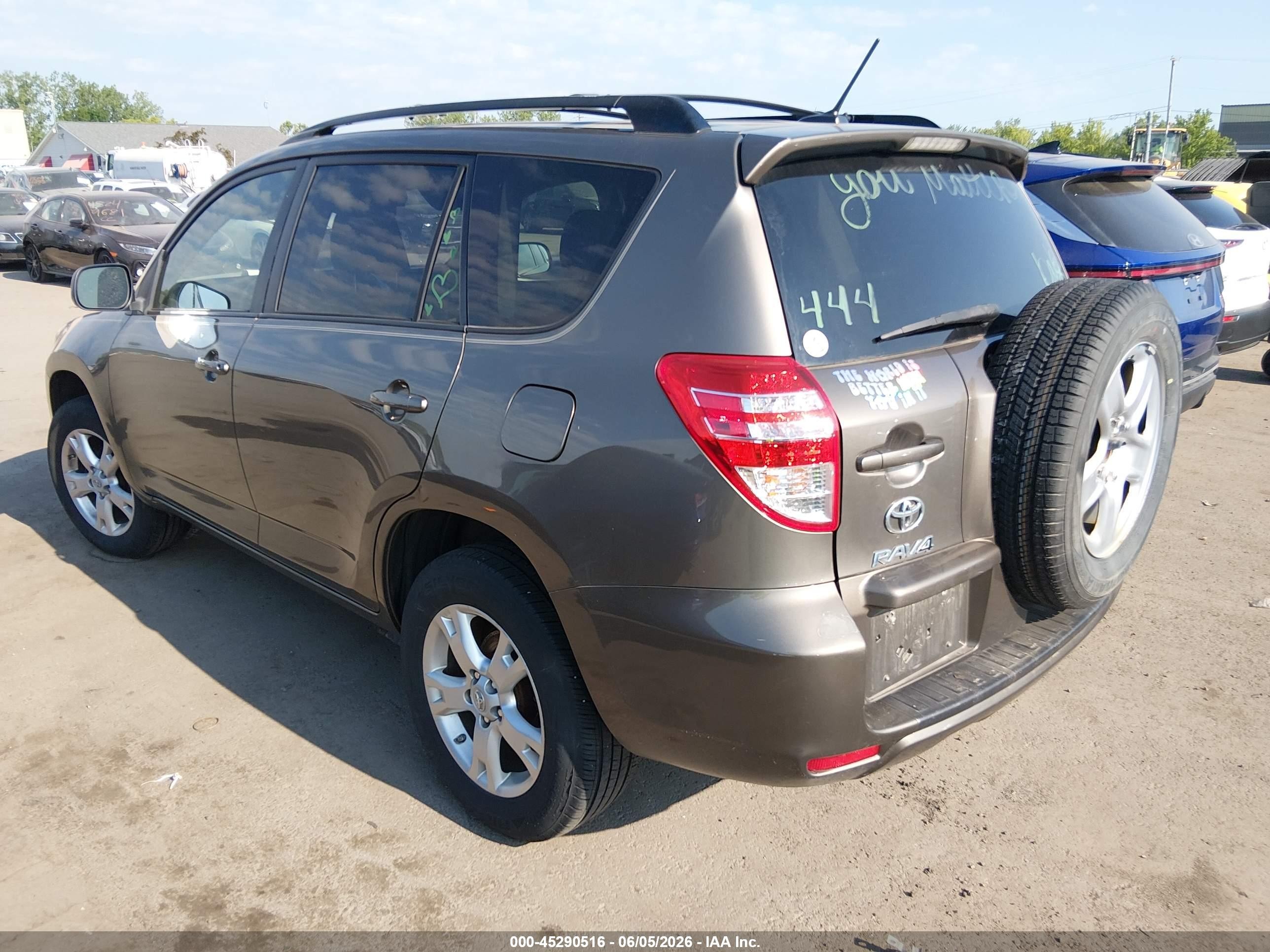 2012 Toyota Rav4   Gray vin: JTMZF4DV3C5045931
