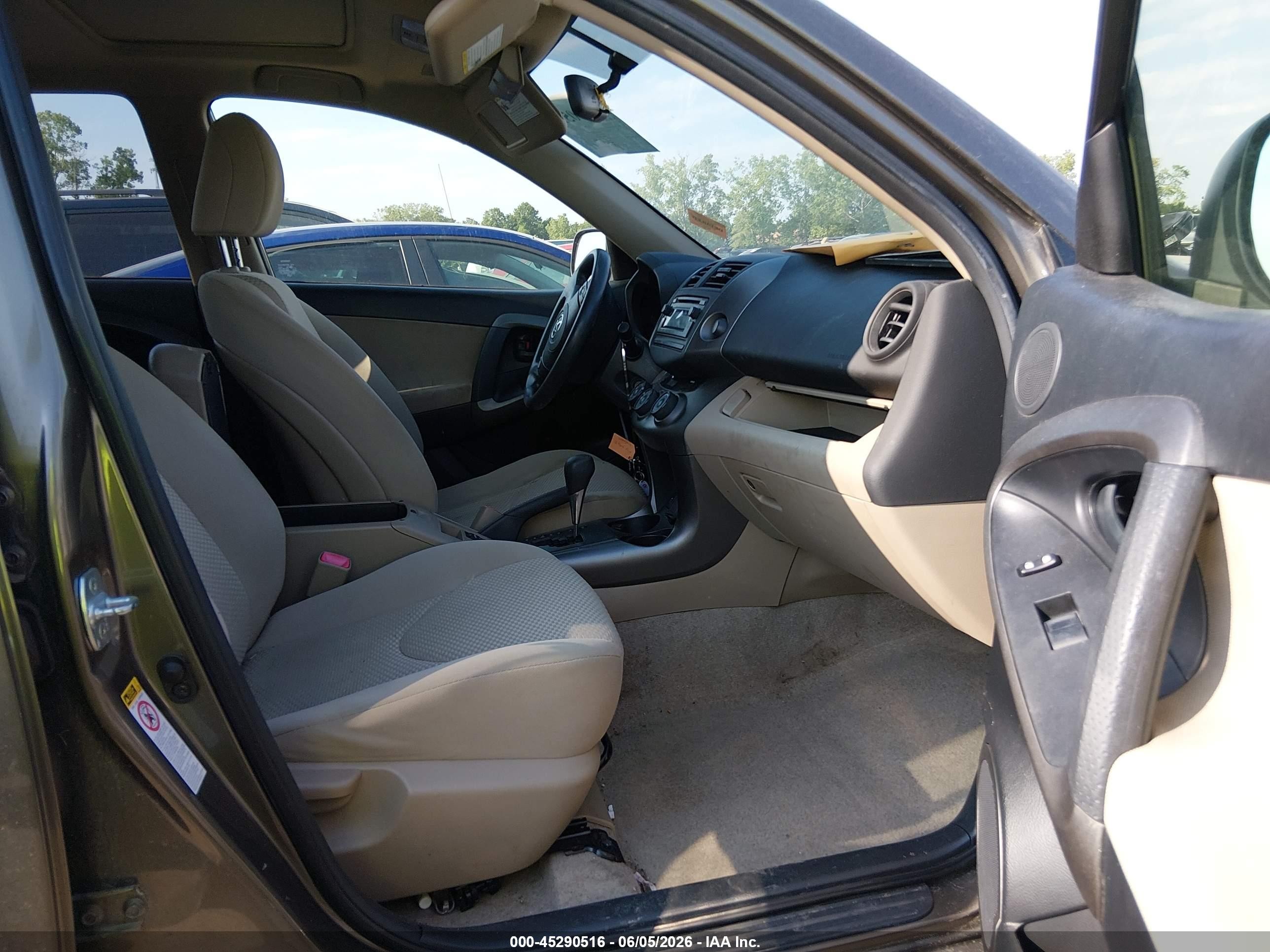 2012 Toyota Rav4   Gray vin: JTMZF4DV3C5045931