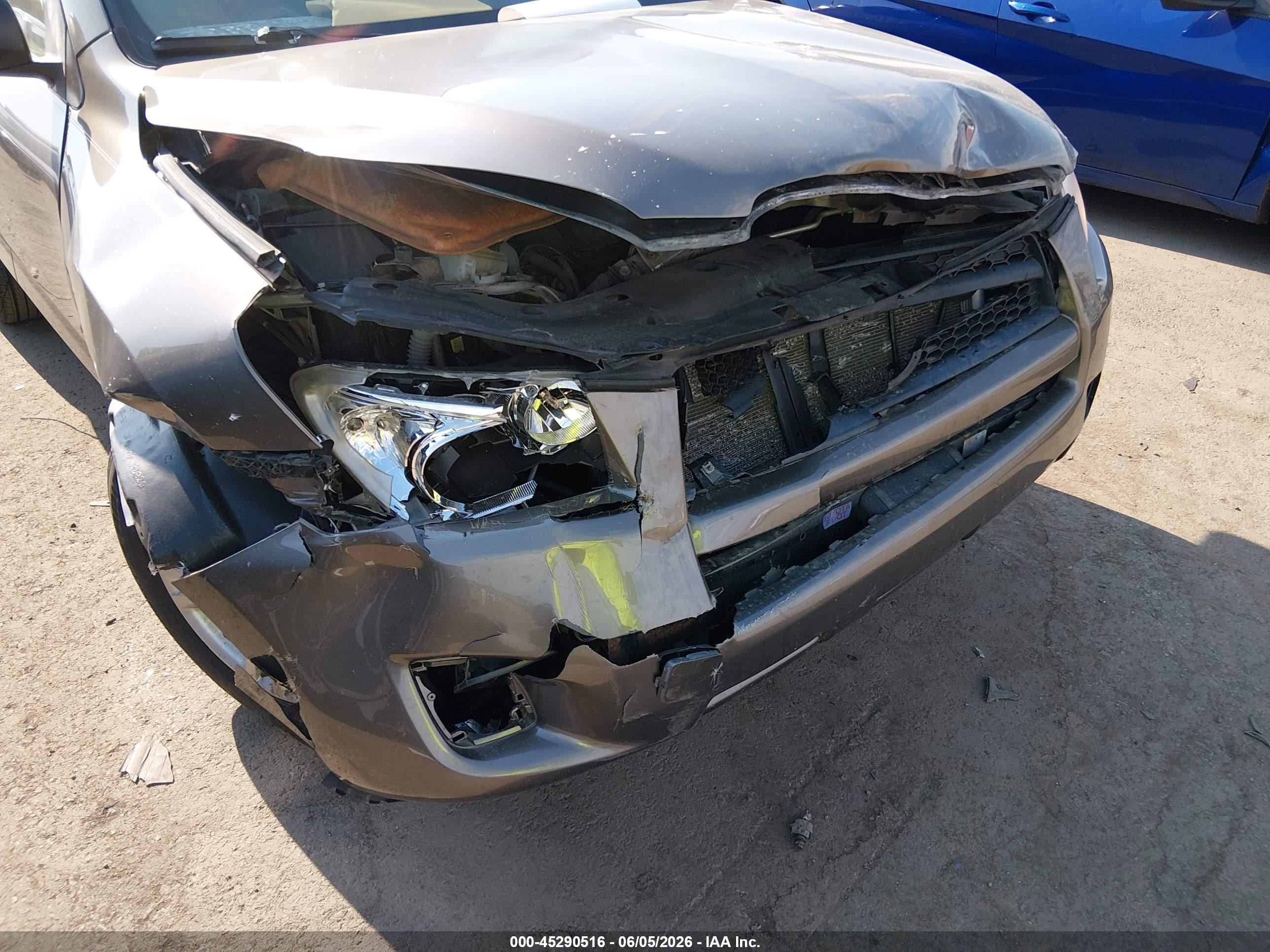 2012 Toyota Rav4   Gray vin: JTMZF4DV3C5045931