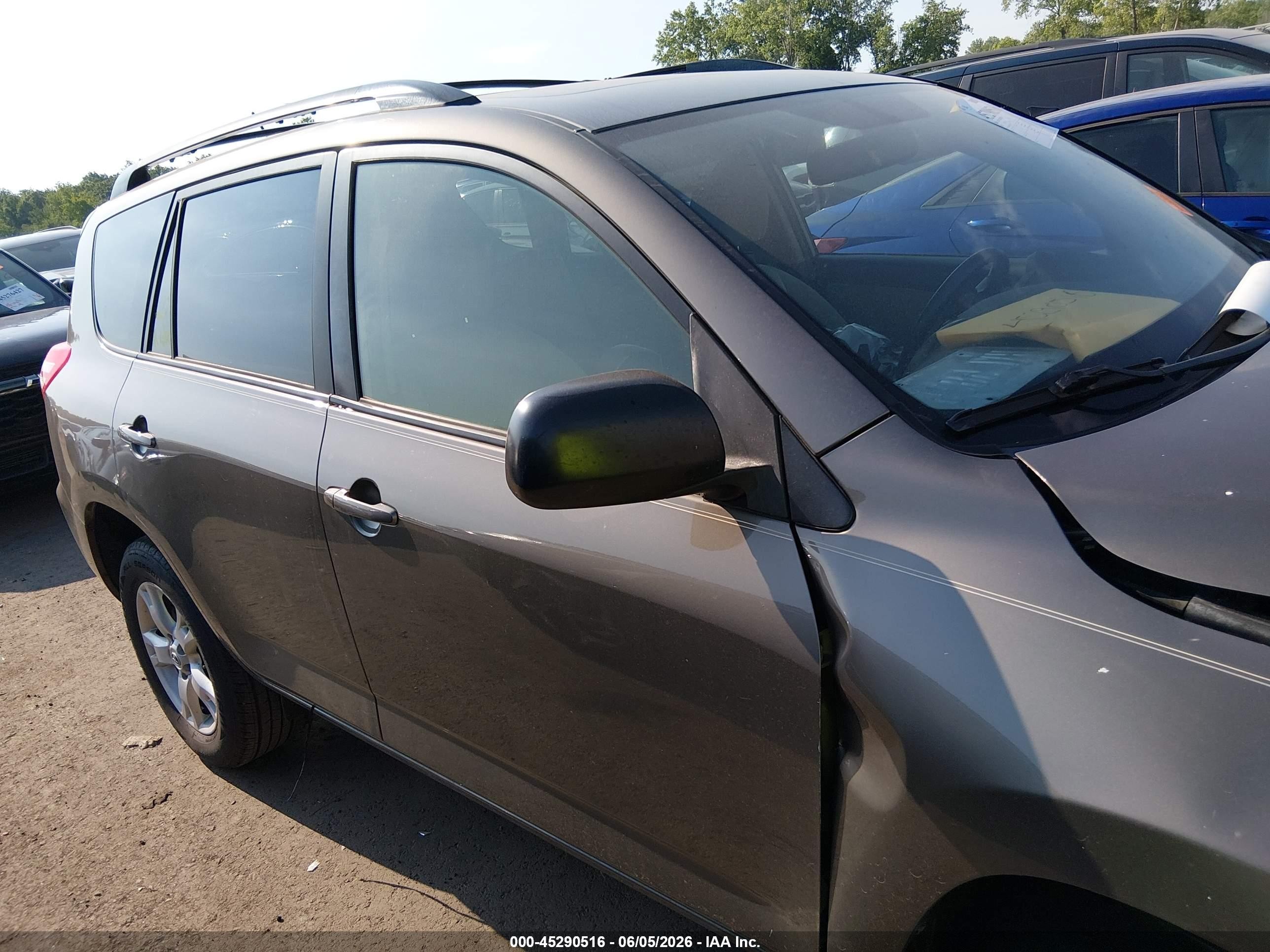 2012 Toyota Rav4   Gray vin: JTMZF4DV3C5045931