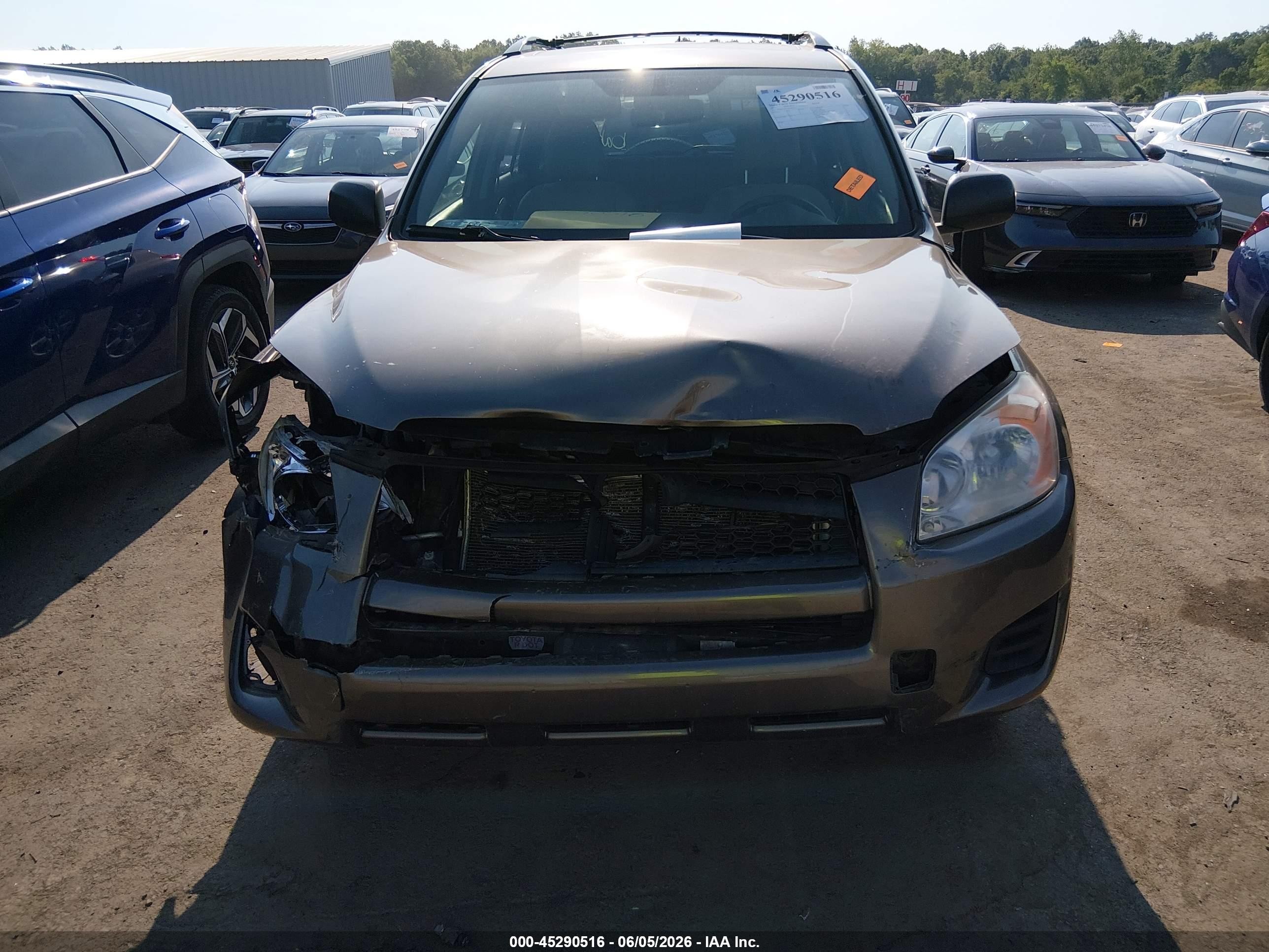 2012 Toyota Rav4   Gray vin: JTMZF4DV3C5045931