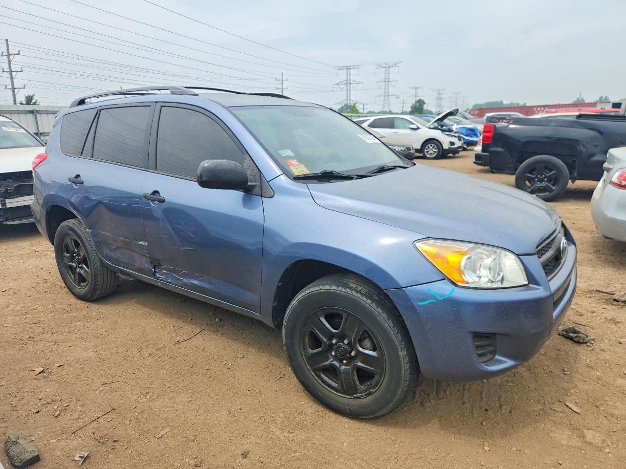 2012 Toyota Rav4 Base Синий vin: JTMZF4DV3C5048814