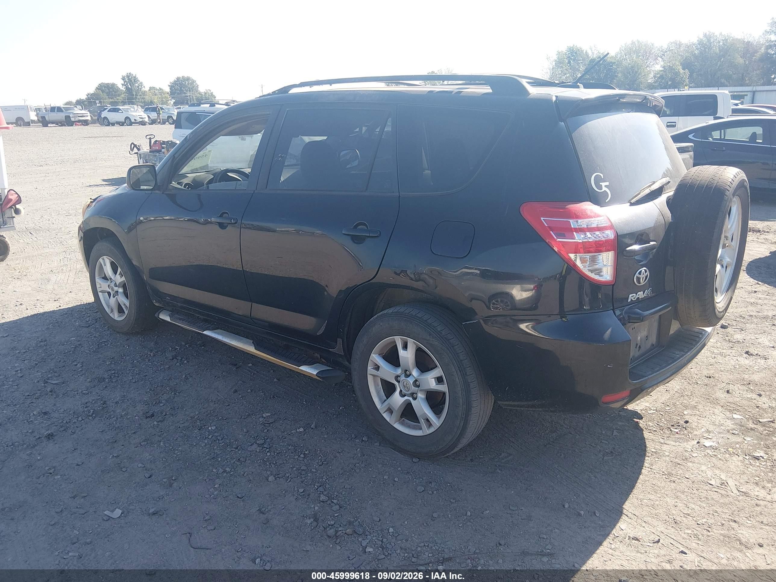 2012 Toyota Rav4   Black vin: JTMZF4DV3CD032425