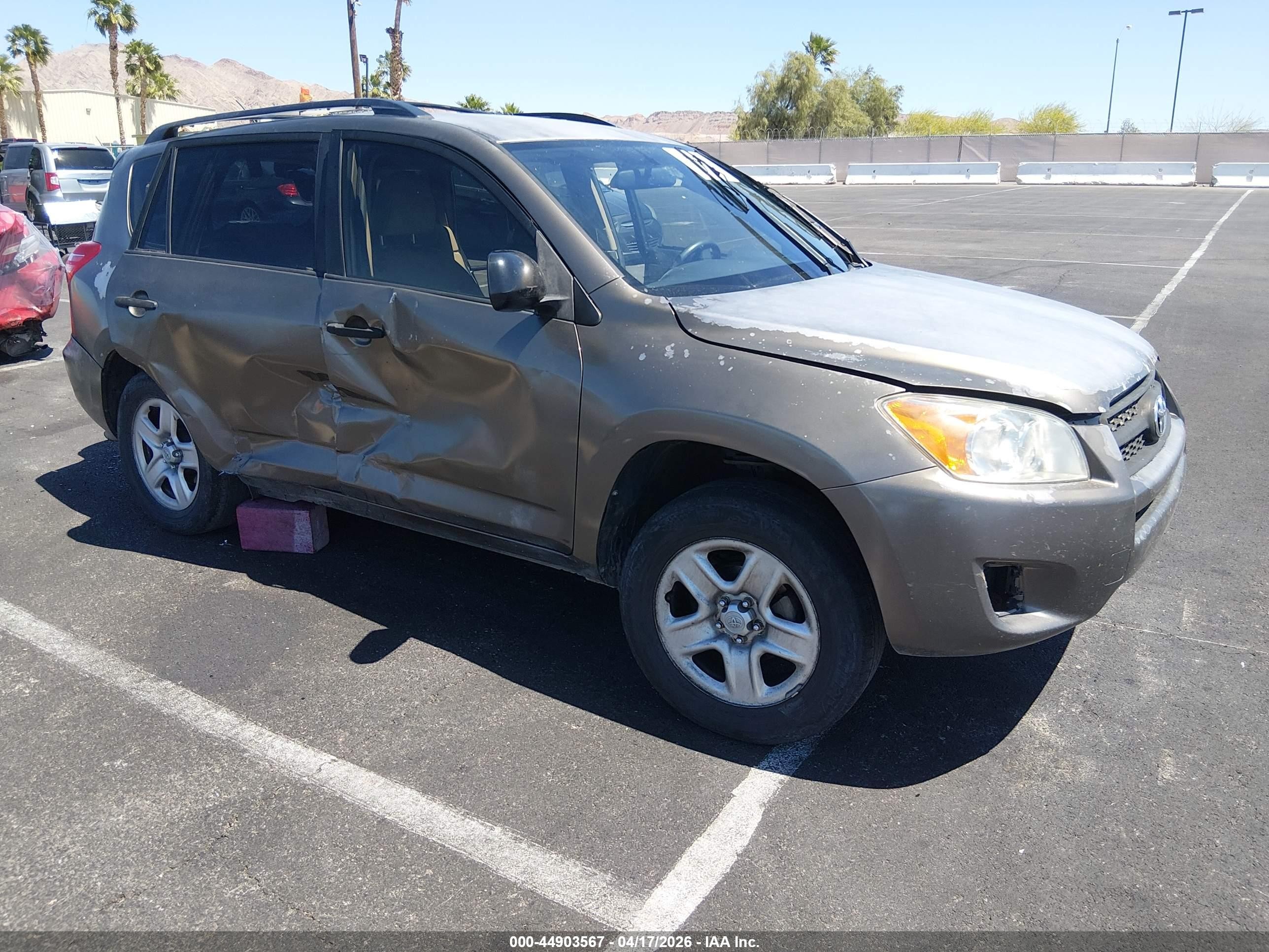 2010 Toyota Rav4   Gray vin: JTMZF4DV4AD018255