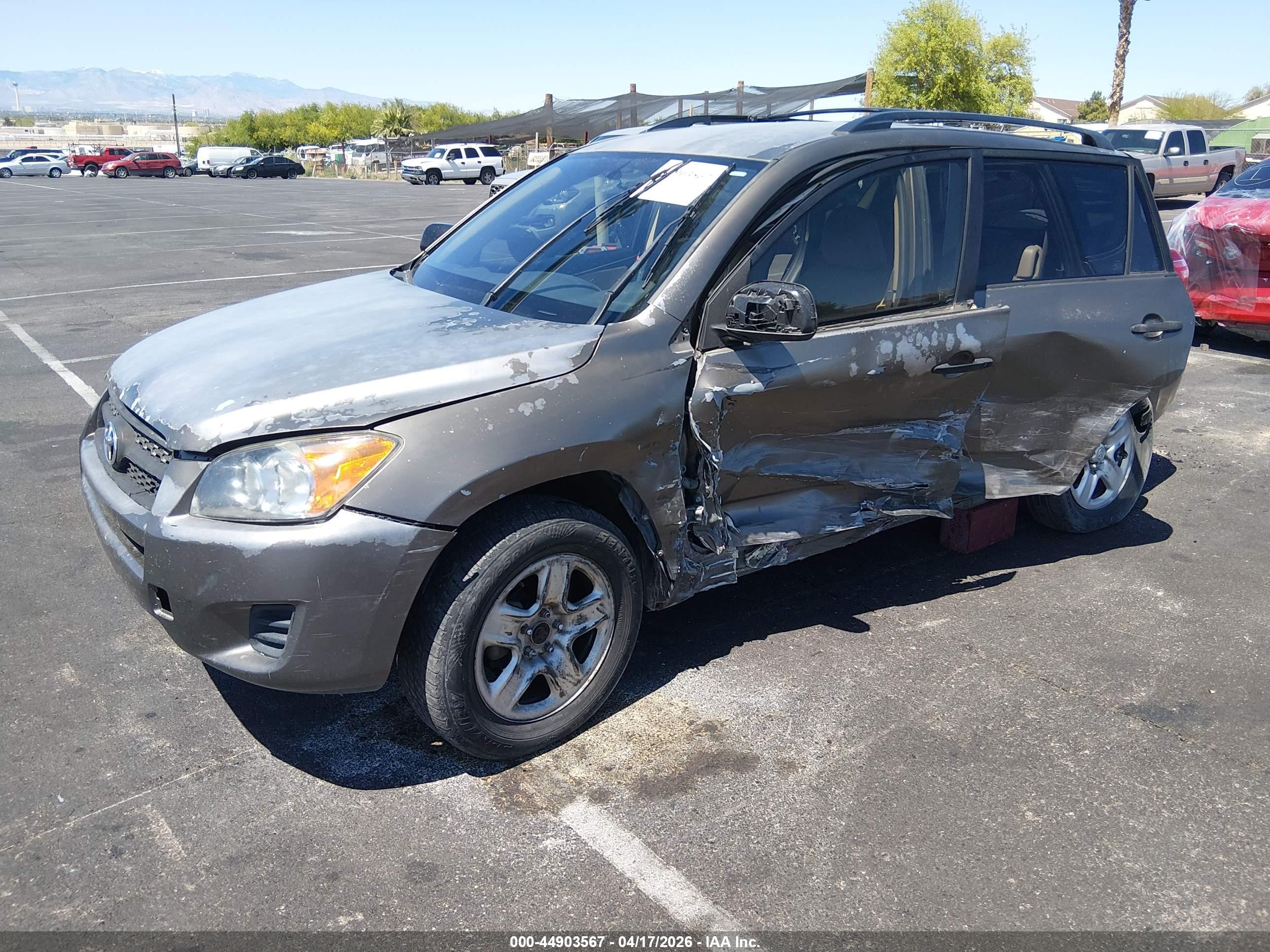 2010 Toyota Rav4   Gray vin: JTMZF4DV4AD018255