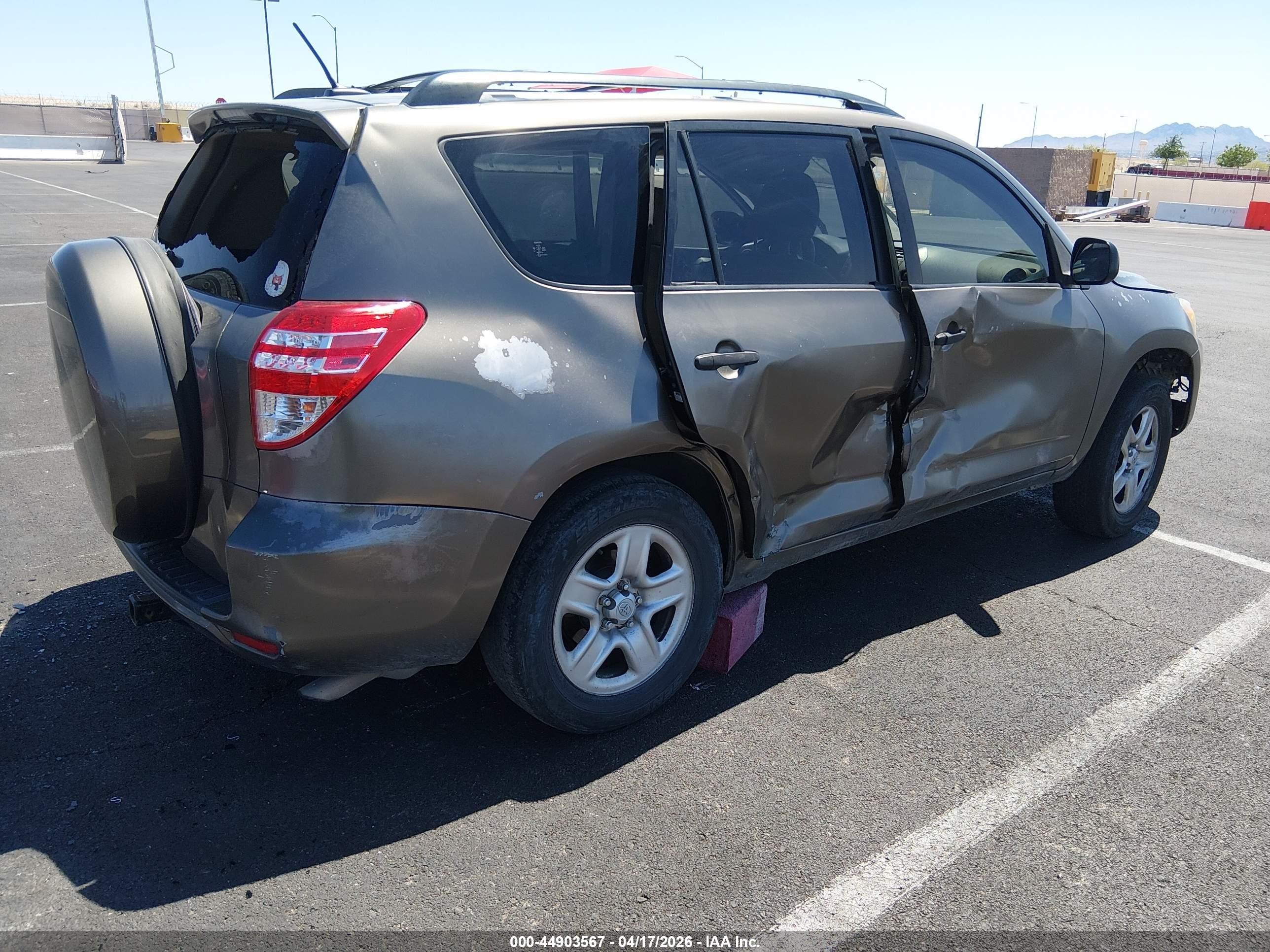 2010 Toyota Rav4   Gray vin: JTMZF4DV4AD018255