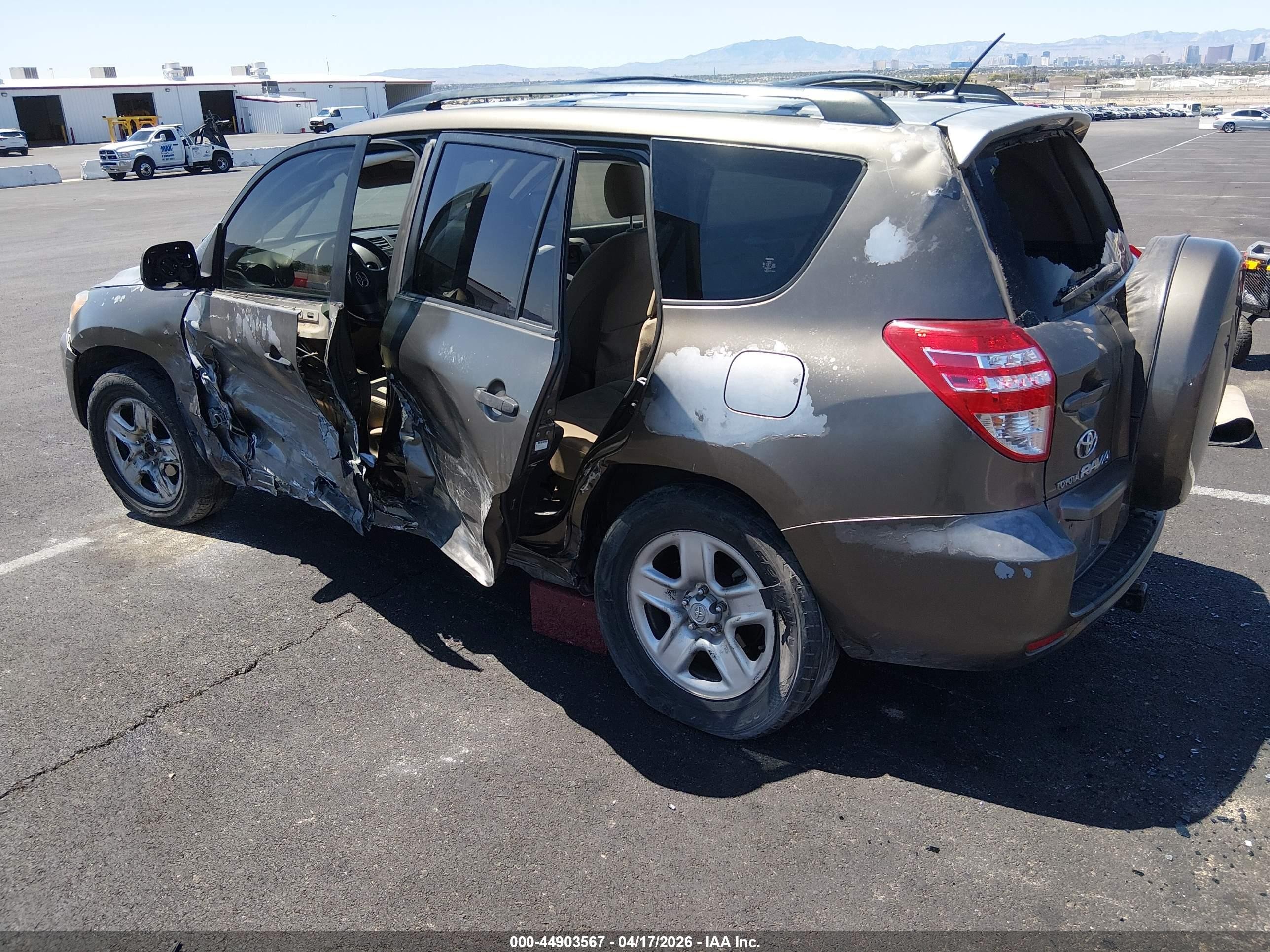 2010 Toyota Rav4   Gray vin: JTMZF4DV4AD018255