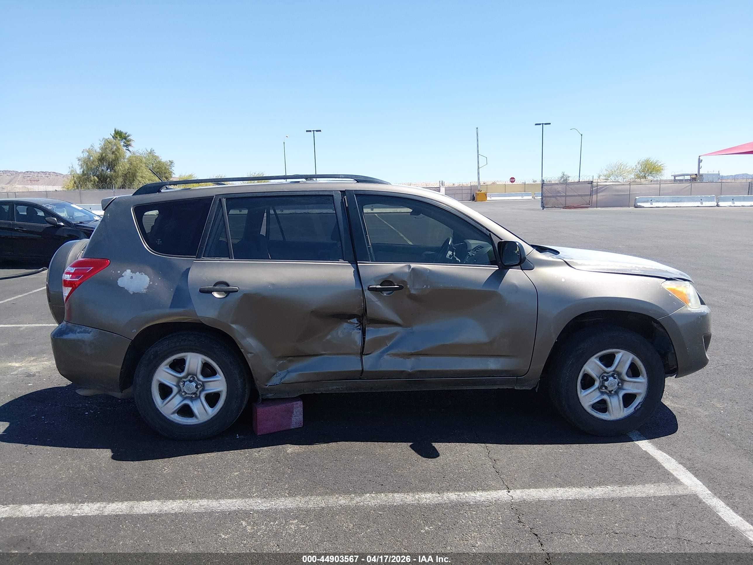 2010 Toyota Rav4   Gray vin: JTMZF4DV4AD018255
