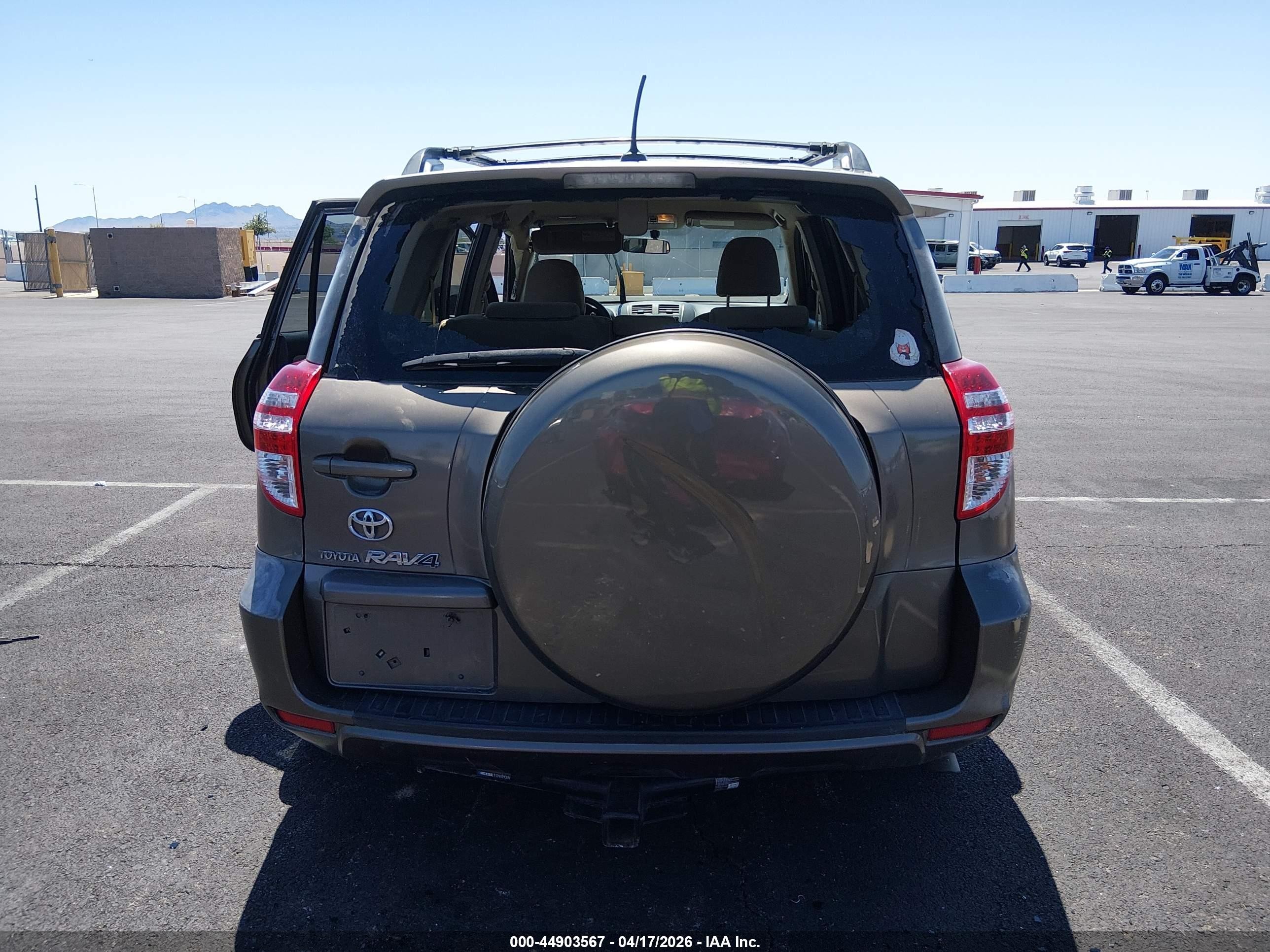 2010 Toyota Rav4   Gray vin: JTMZF4DV4AD018255