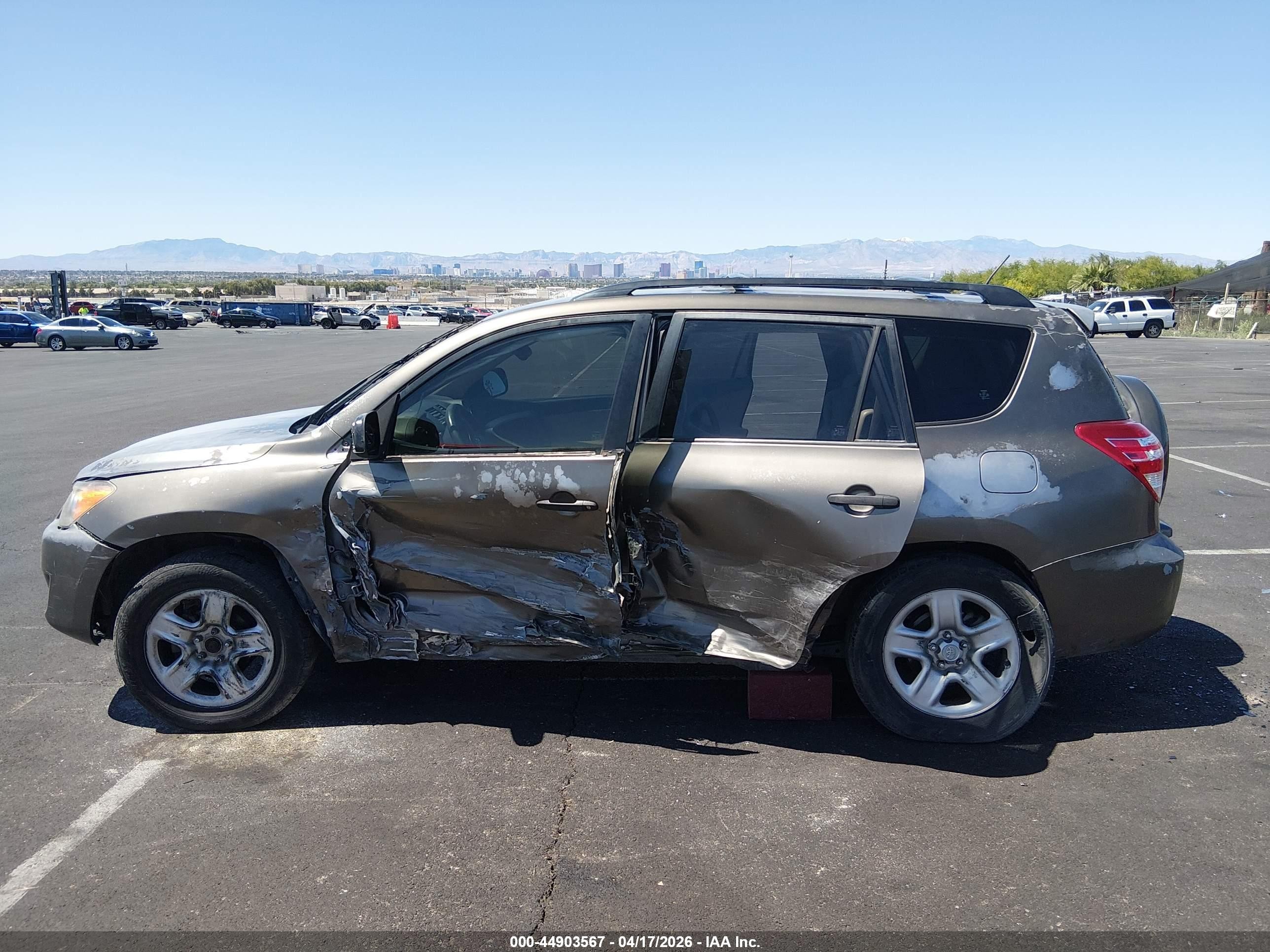 2010 Toyota Rav4   Gray vin: JTMZF4DV4AD018255