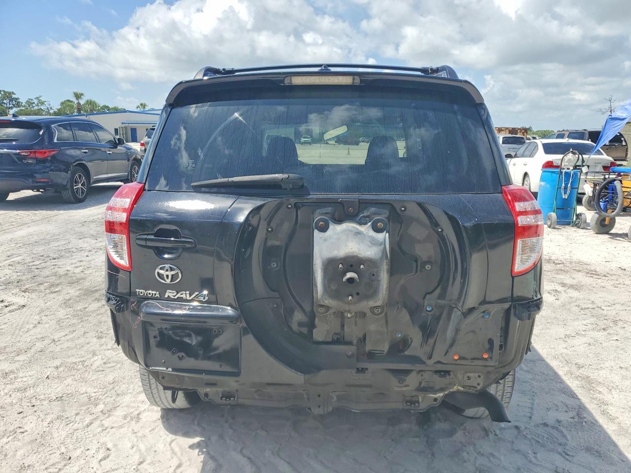 2010 Toyota Rav4 Base Black vin: JTMZF4DV4AD026517