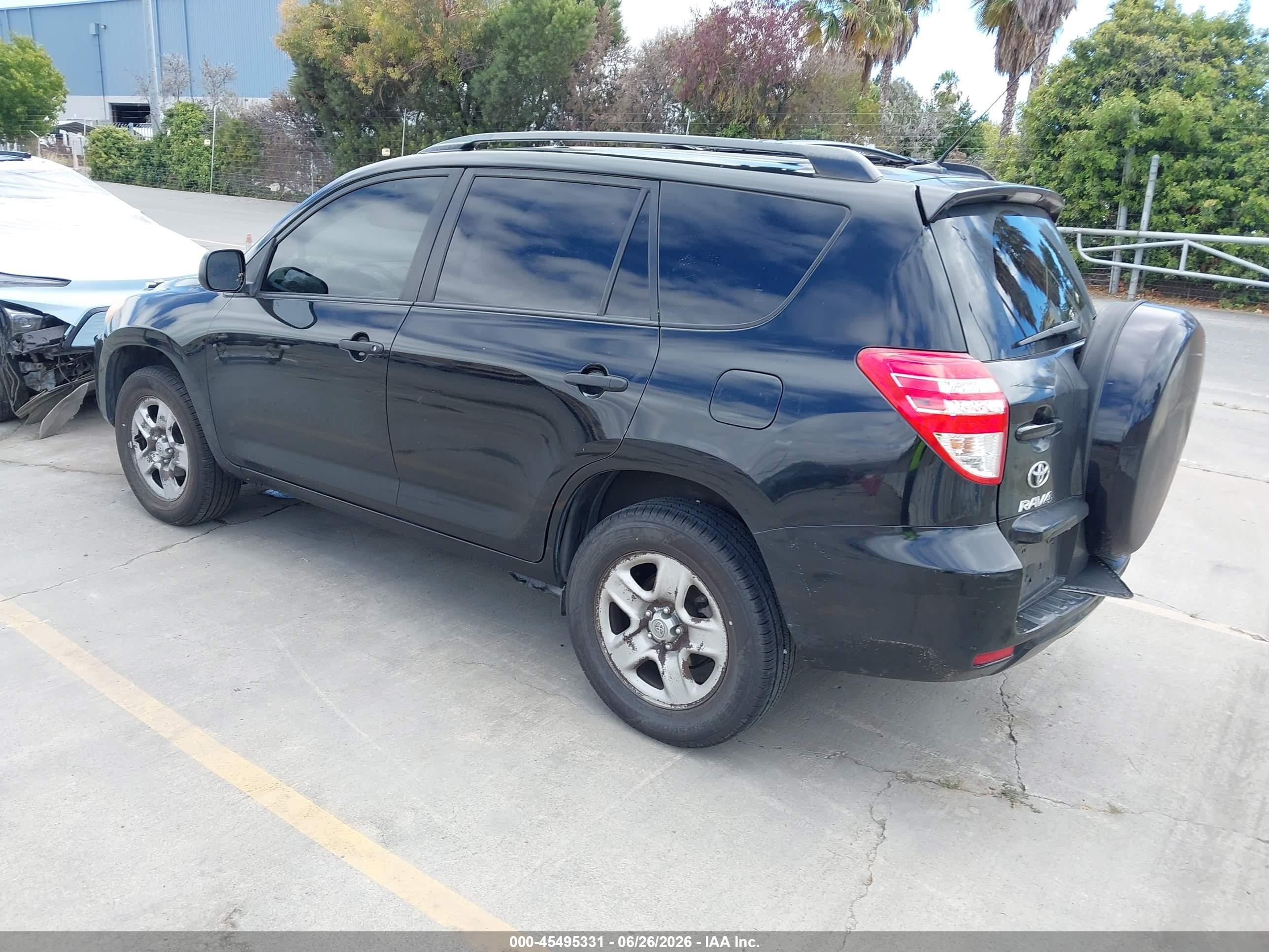 2011 Toyota Rav4   Black vin: JTMZF4DV4B5033737