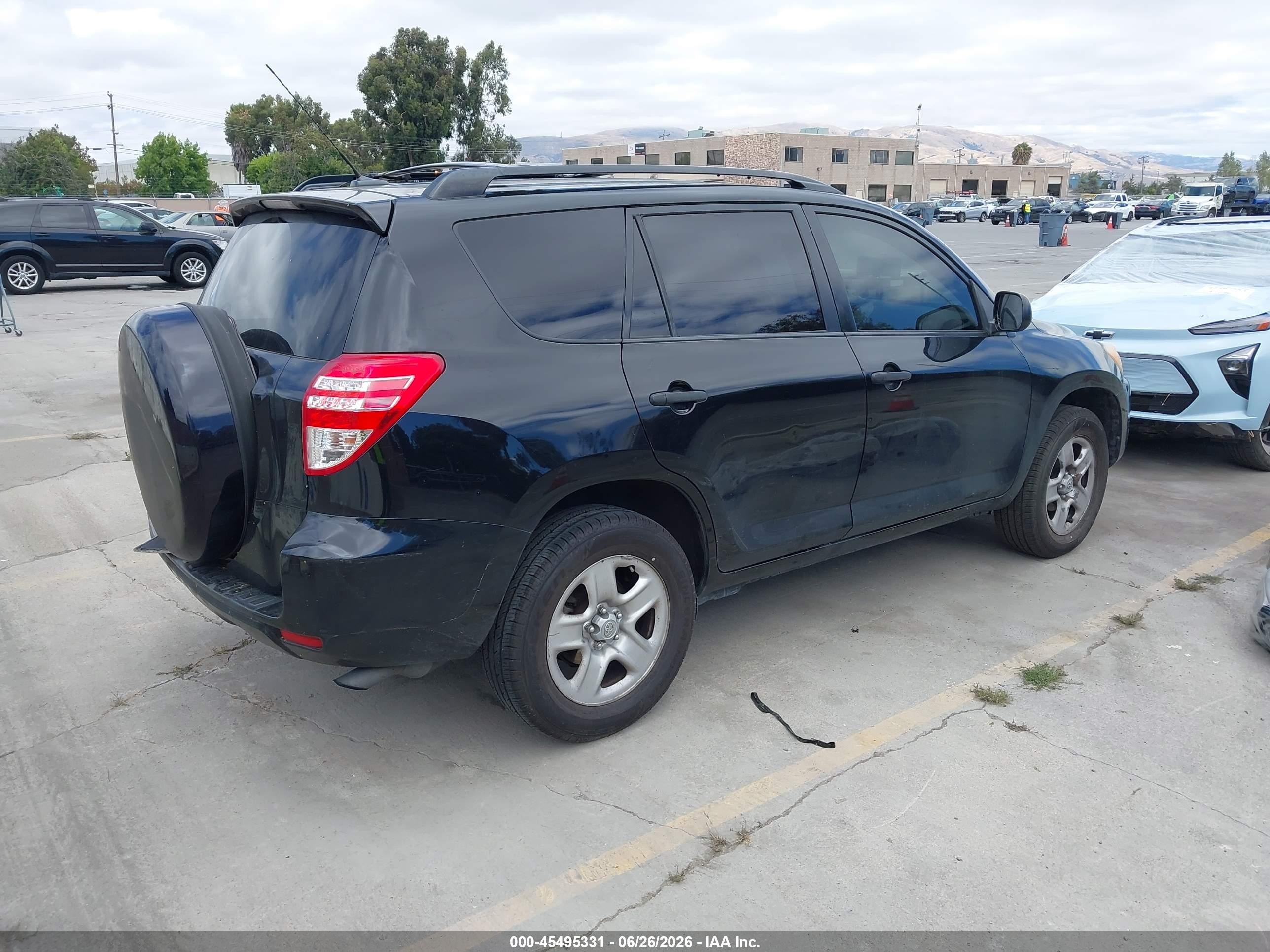 2011 Toyota Rav4   Black vin: JTMZF4DV4B5033737