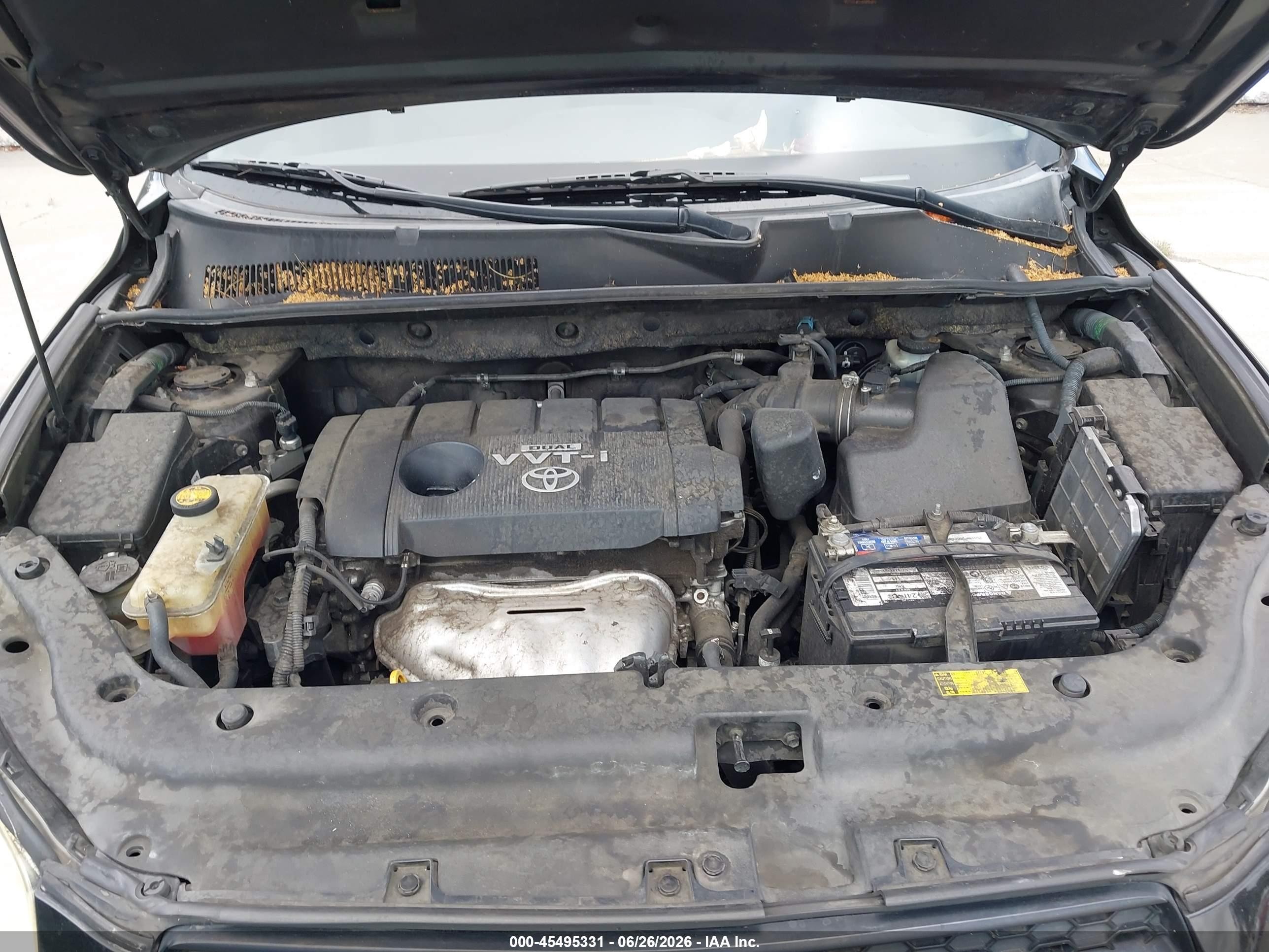 2011 Toyota Rav4   Black vin: JTMZF4DV4B5033737