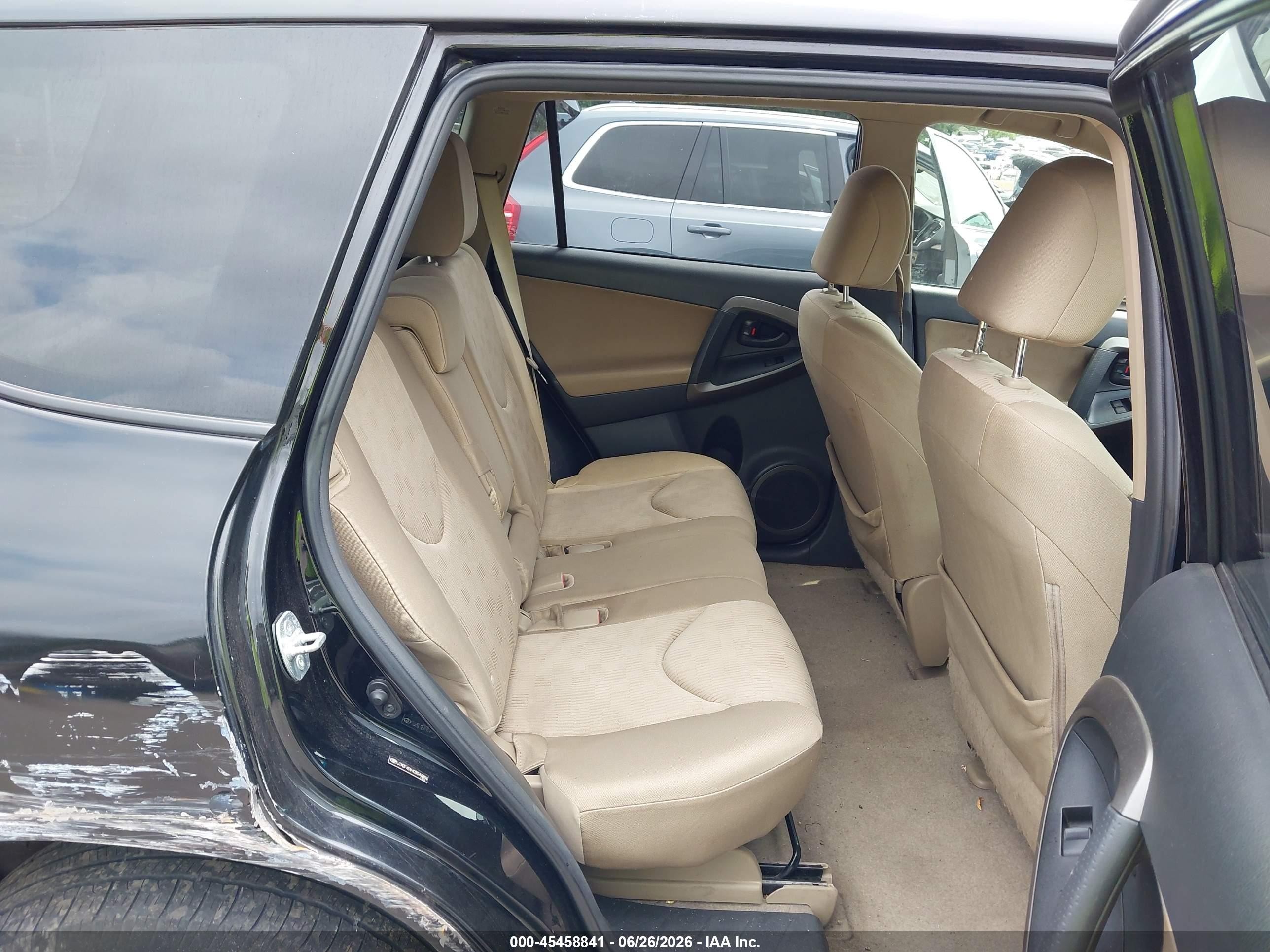 2012 Toyota Rav4   Black vin: JTMZF4DV4C5044884