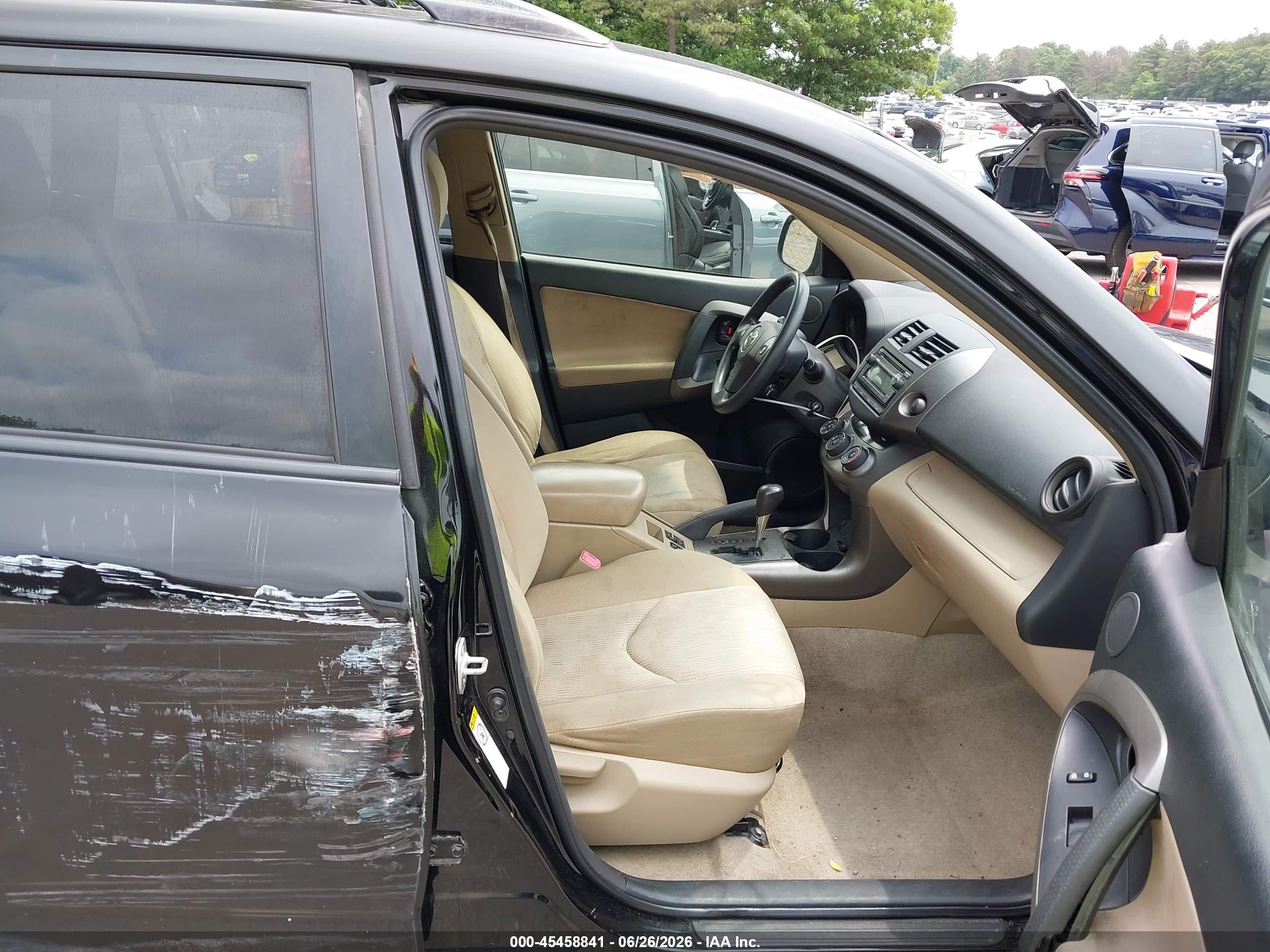 2012 Toyota Rav4   Black vin: JTMZF4DV4C5044884