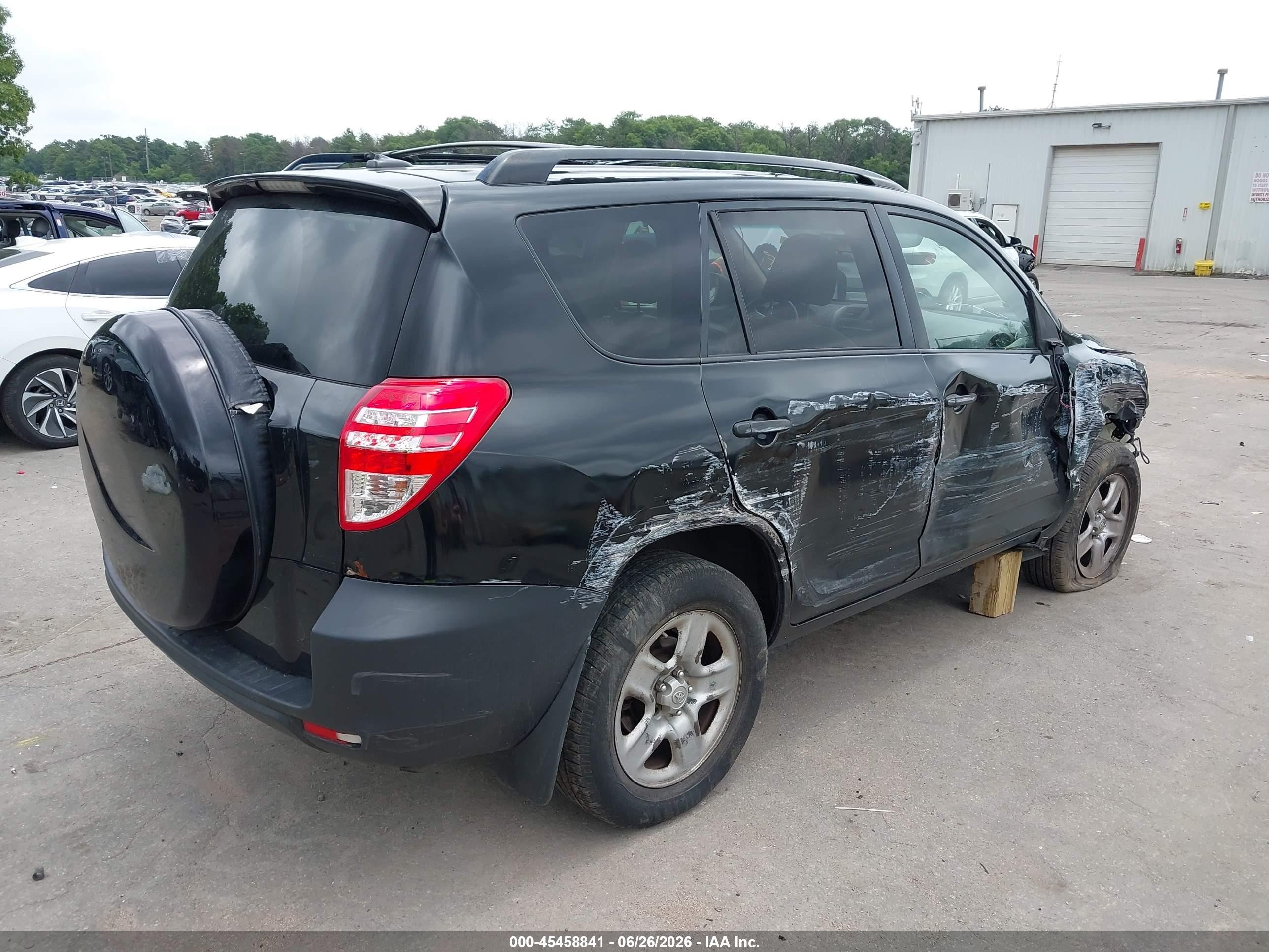 2012 Toyota Rav4   Black vin: JTMZF4DV4C5044884