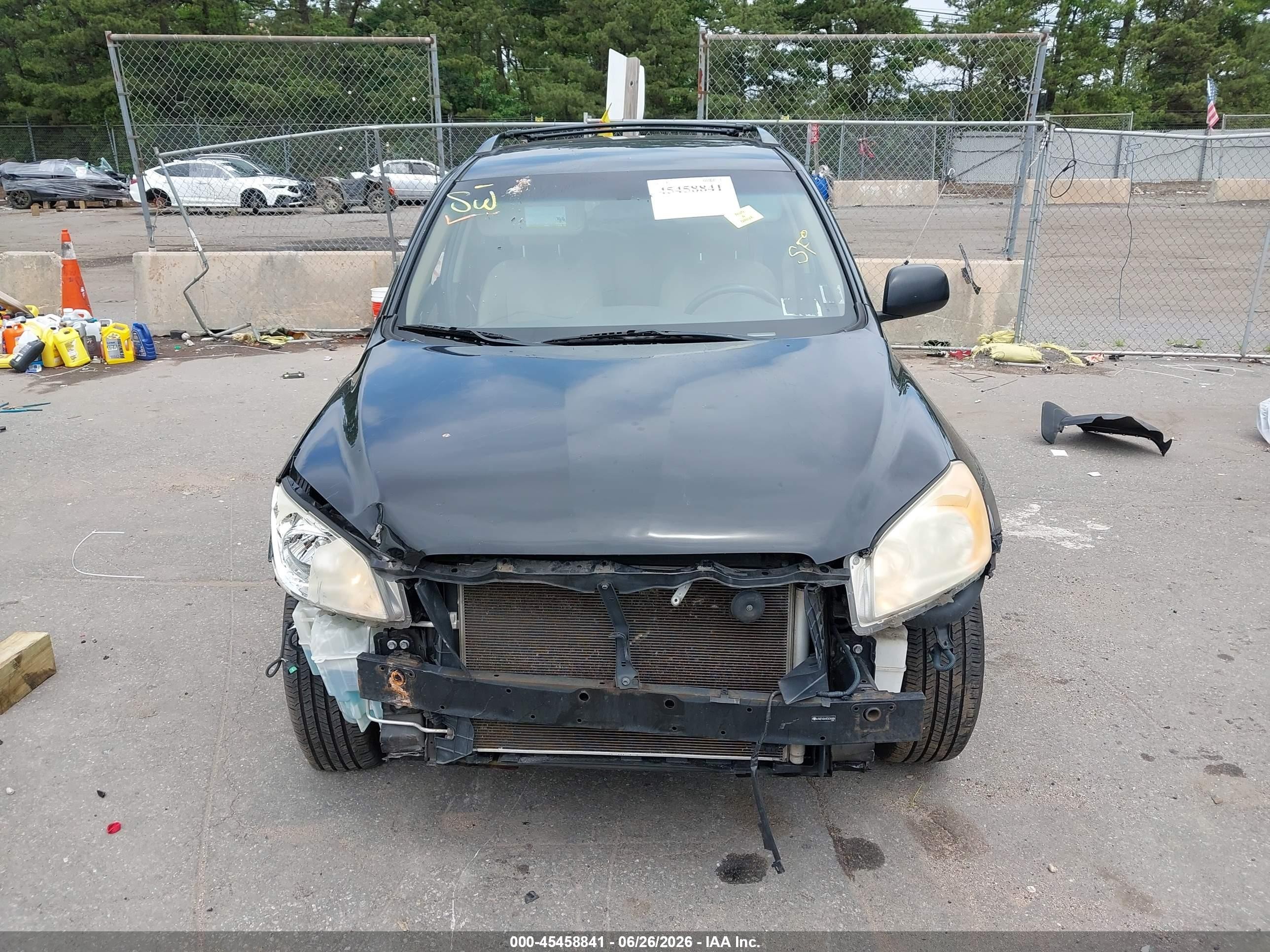 2012 Toyota Rav4   Black vin: JTMZF4DV4C5044884