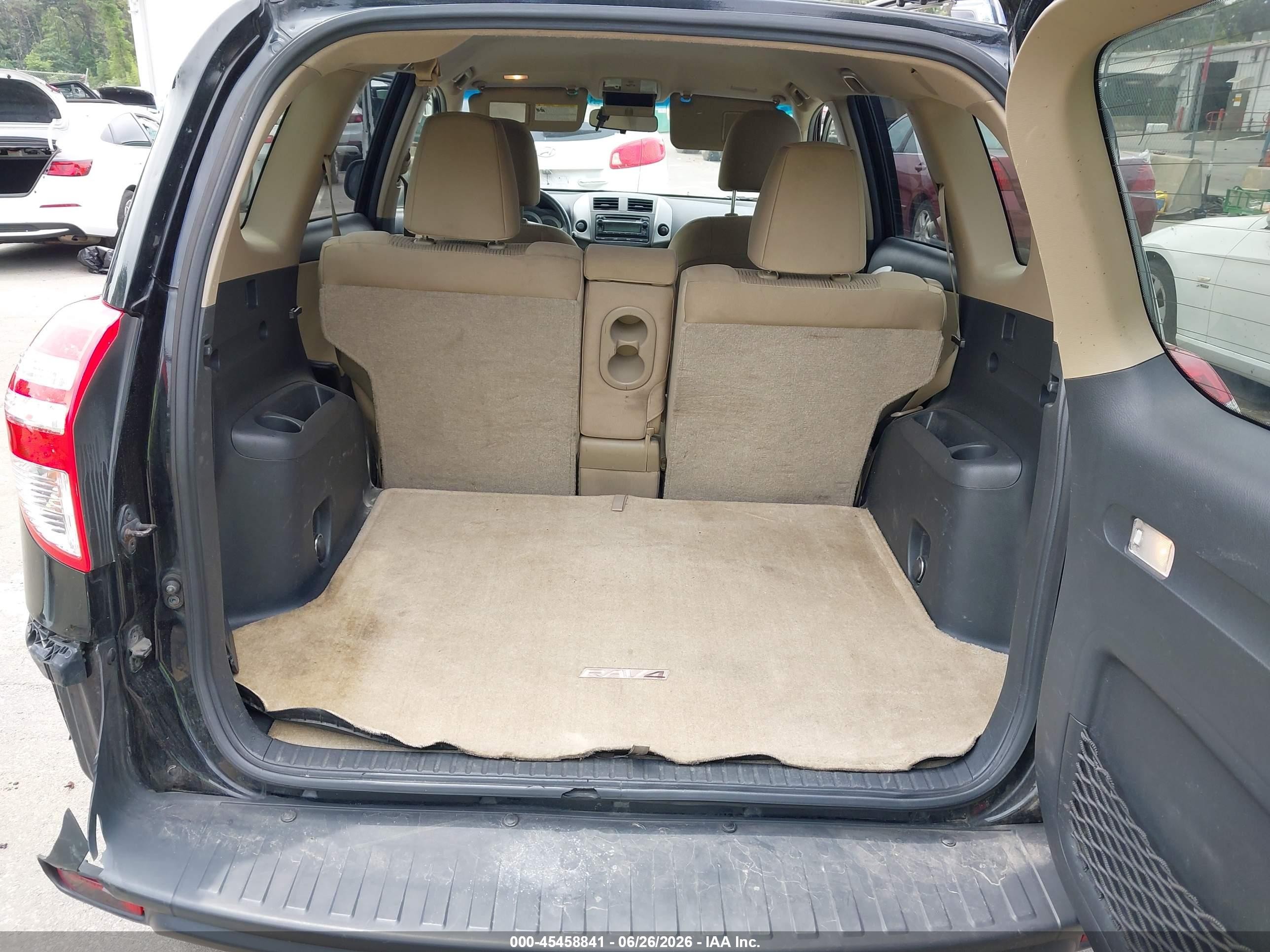 2012 Toyota Rav4   Black vin: JTMZF4DV4C5044884