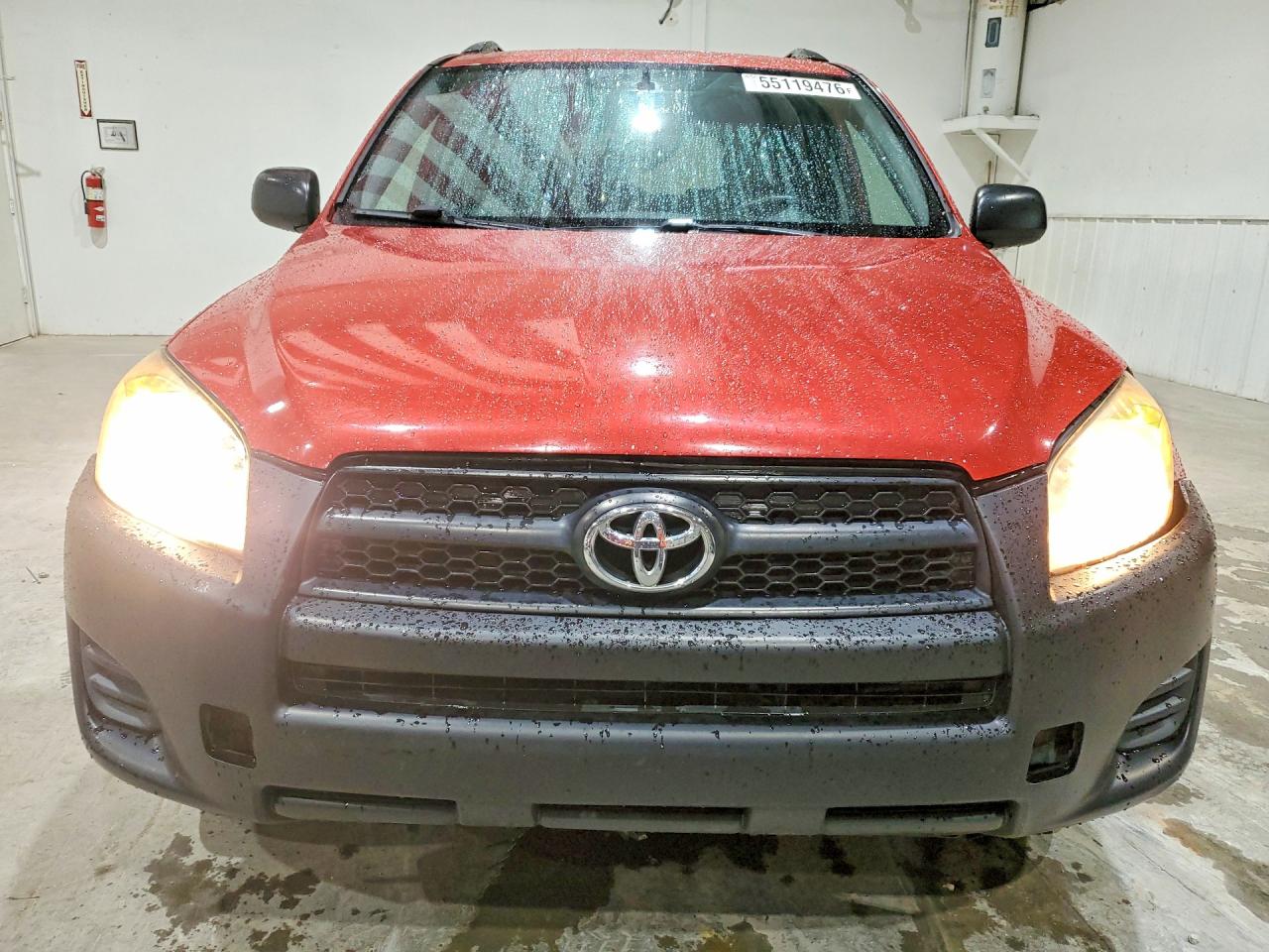 2010 Toyota Rav4 Base Red vin: JTMZF4DV5A5015570
