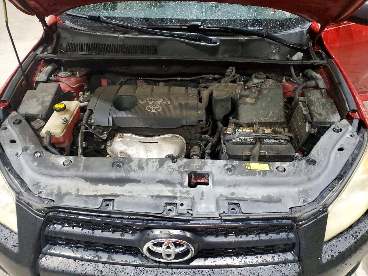 2010 Toyota Rav4 Base Red vin: JTMZF4DV5A5015570