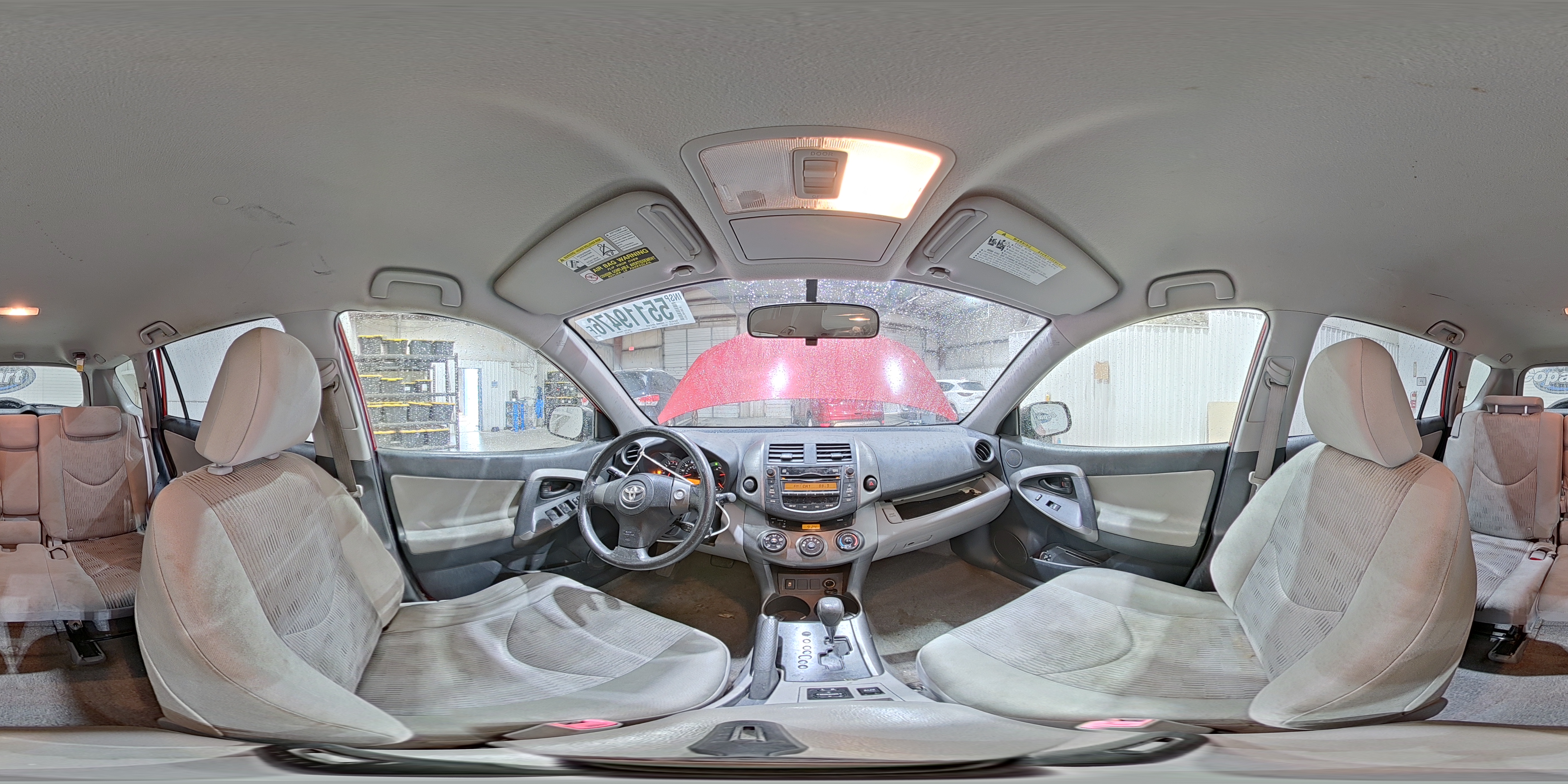 2010 Toyota Rav4 Base Red vin: JTMZF4DV5A5015570
