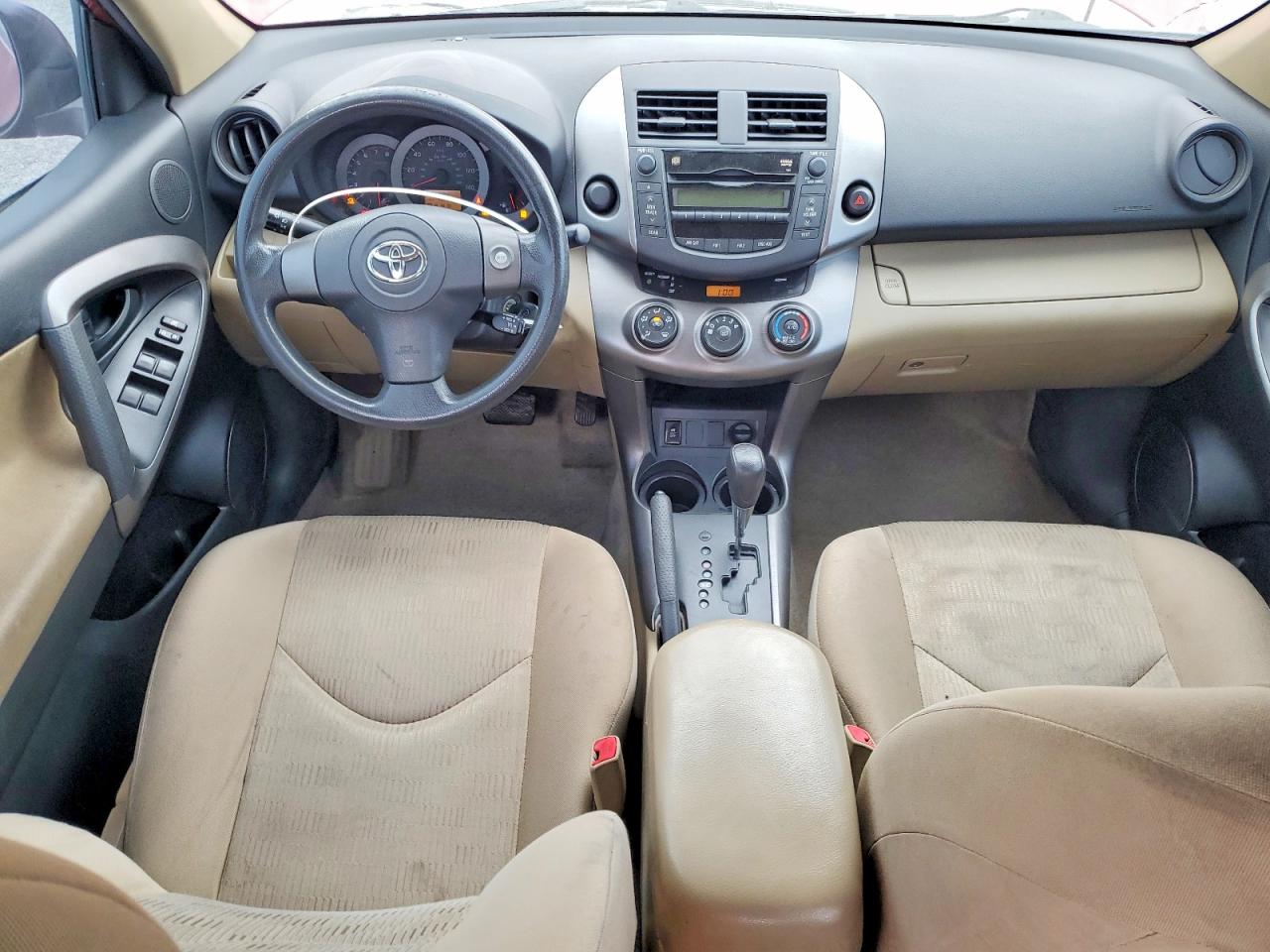 2010 Toyota Rav4 Base Red vin: JTMZF4DV5A5026942