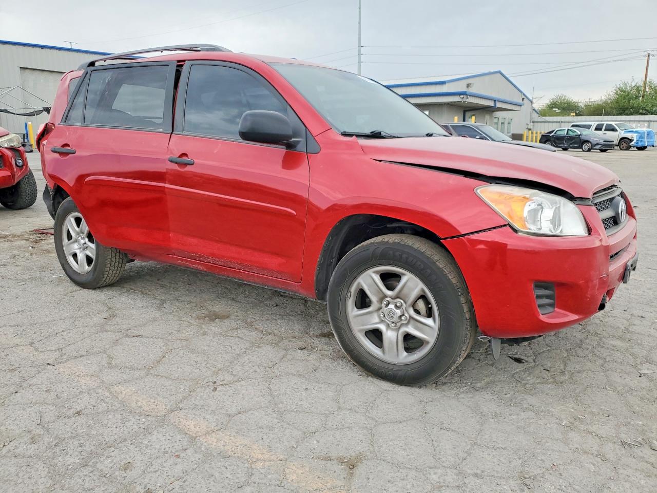 2010 Toyota Rav4 Base Red vin: JTMZF4DV5A5026942