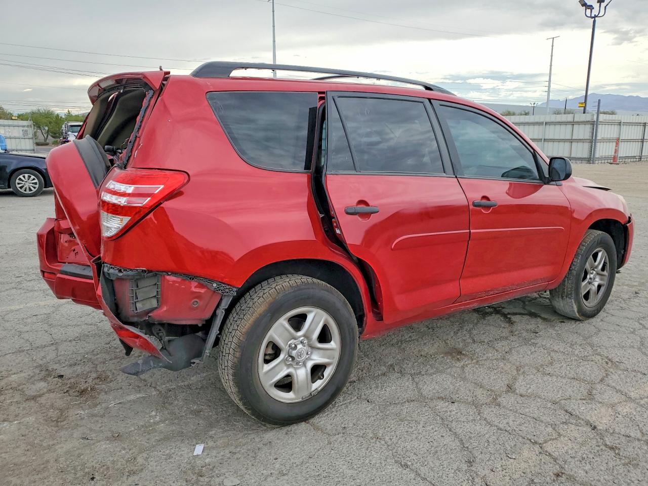 2010 Toyota Rav4 Base Red vin: JTMZF4DV5A5026942