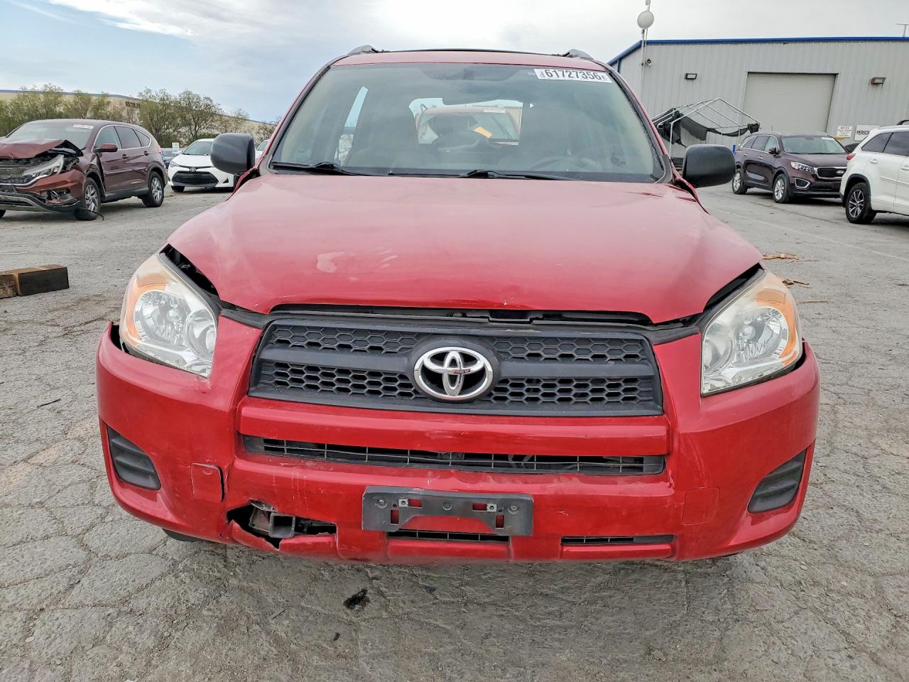 2010 Toyota Rav4 Base Red vin: JTMZF4DV5A5026942
