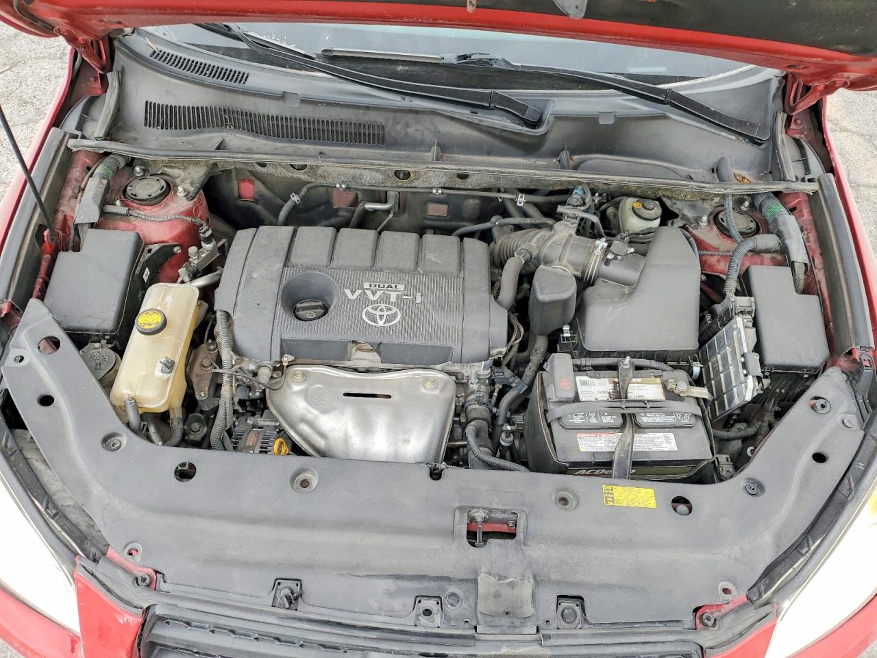 2010 Toyota Rav4 Base Red vin: JTMZF4DV5A5026942